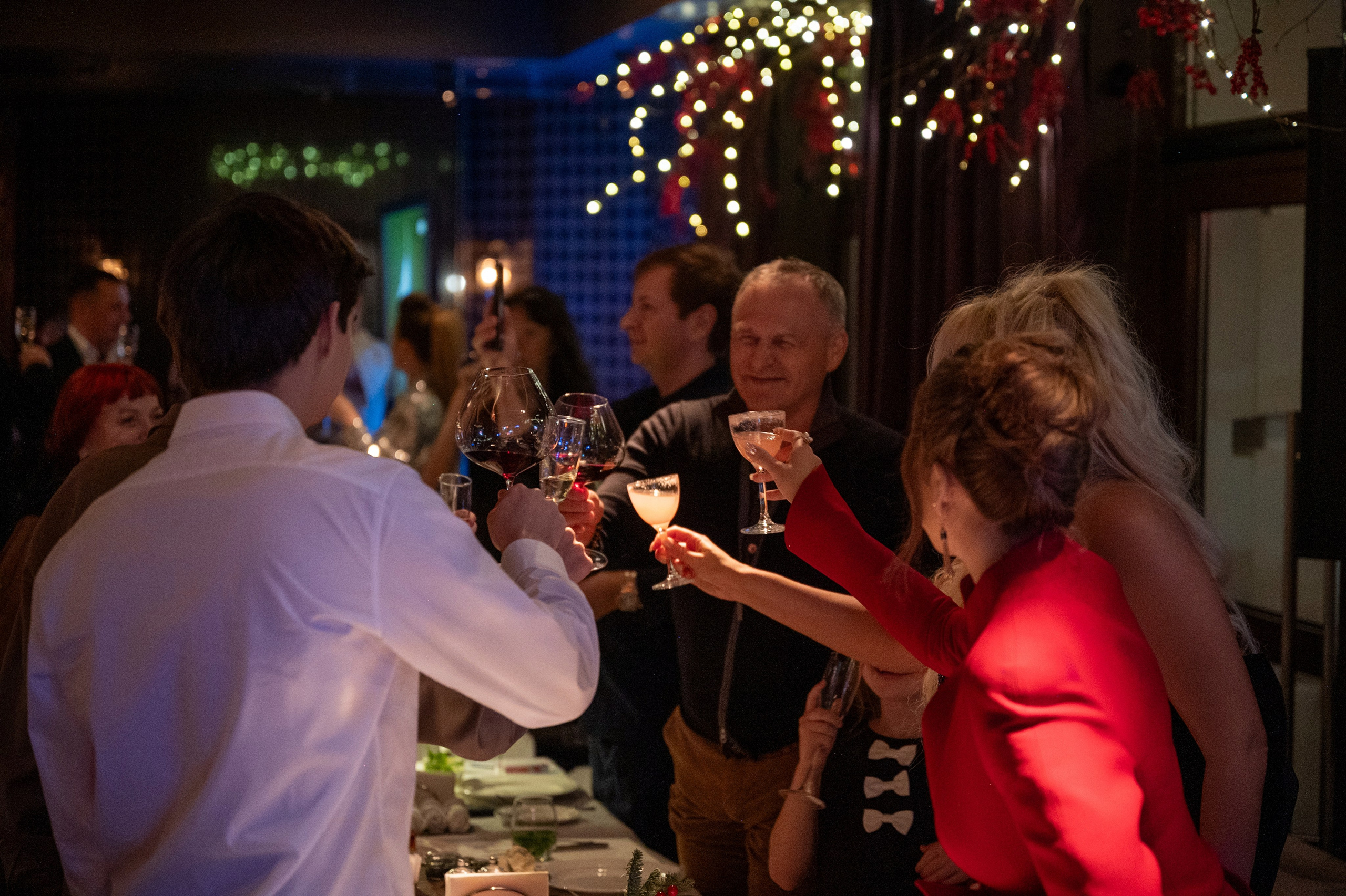 Новый год 2025 в ресторане Red Fox. Репортажный фотограф в Красной Поляне и Сочи Павлюченко Екатерина