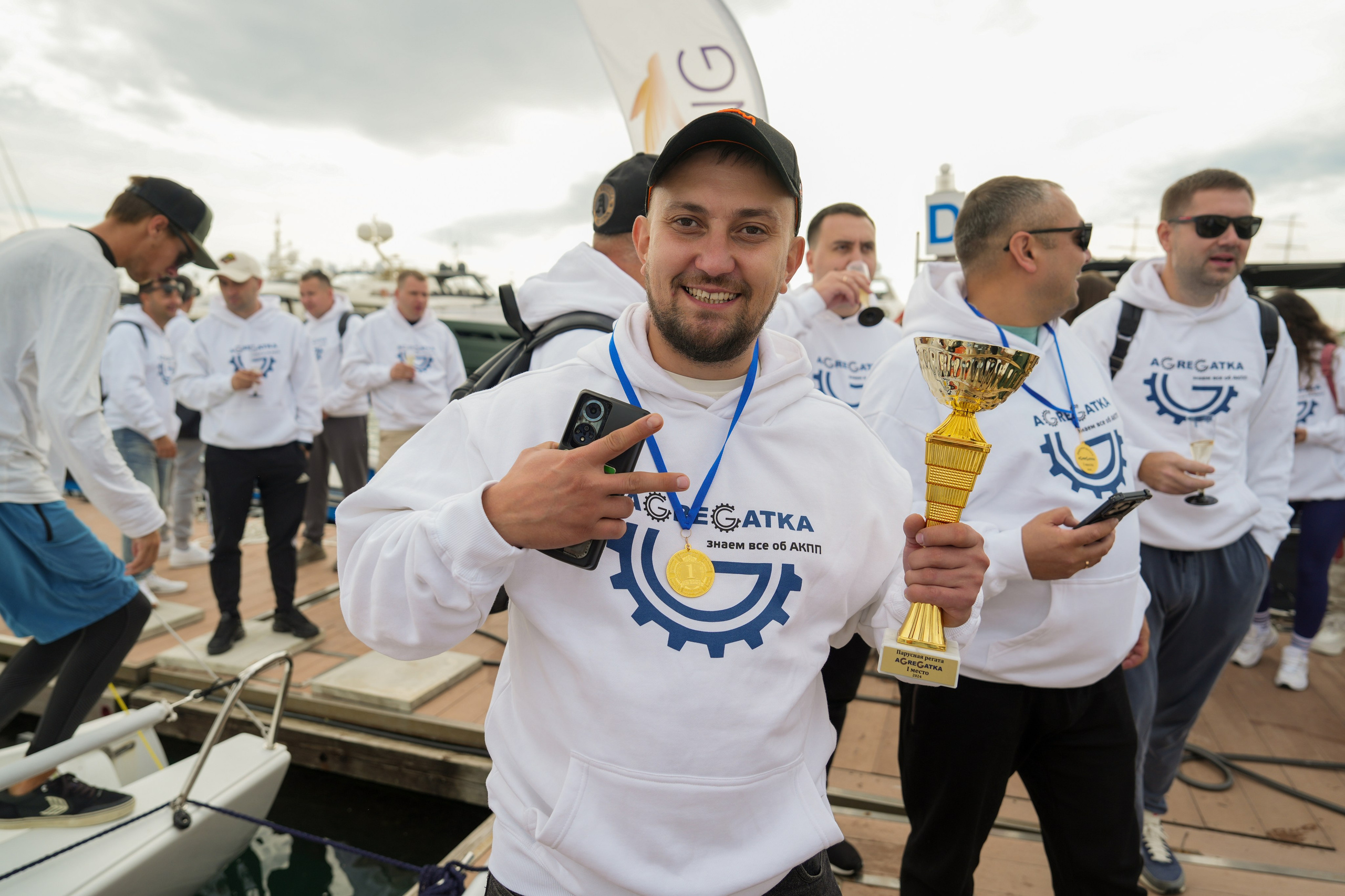 Яхтенная регата для компании Агрегатка. Репортажный фотограф в Красной Поляне и Сочи Павлюченко Екатерина