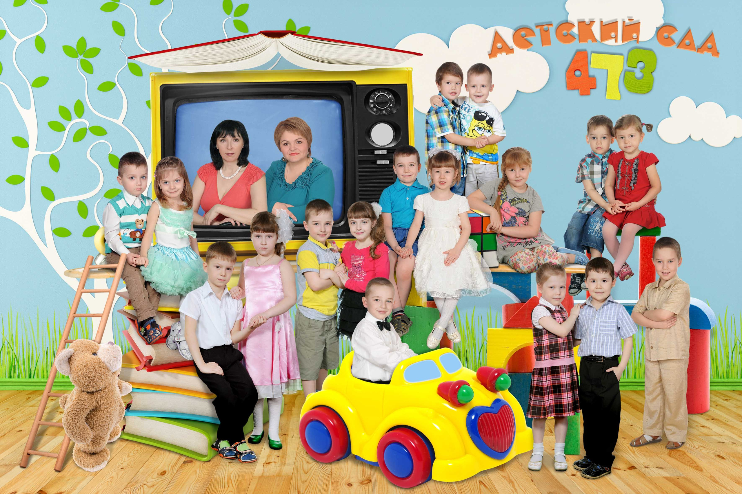Детский сад. Детская выездная фотостудия