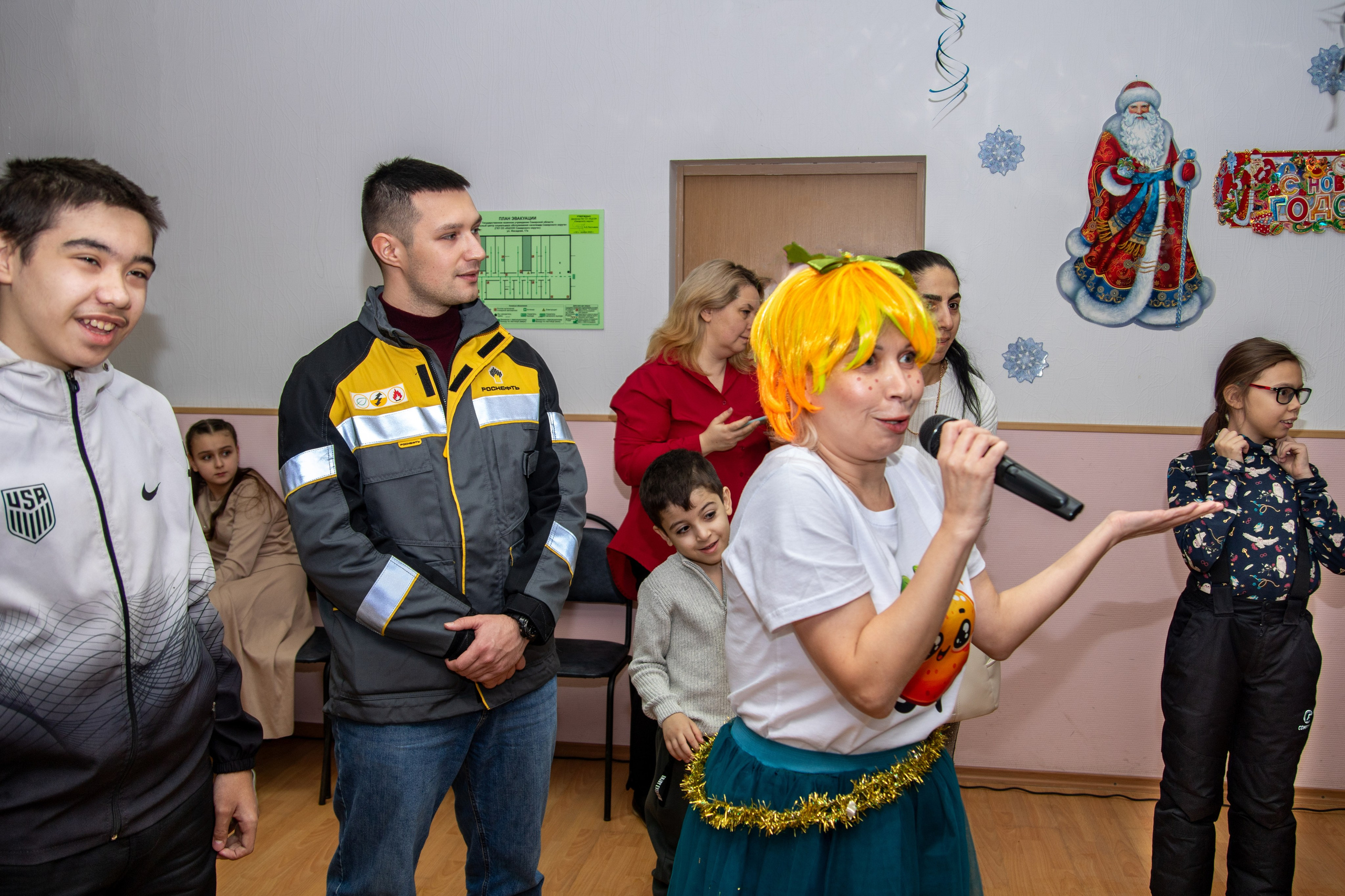 Детский праздник и ёлка желаний при участии Роснефть. Фотограф в Самаре Алексей Головачёв