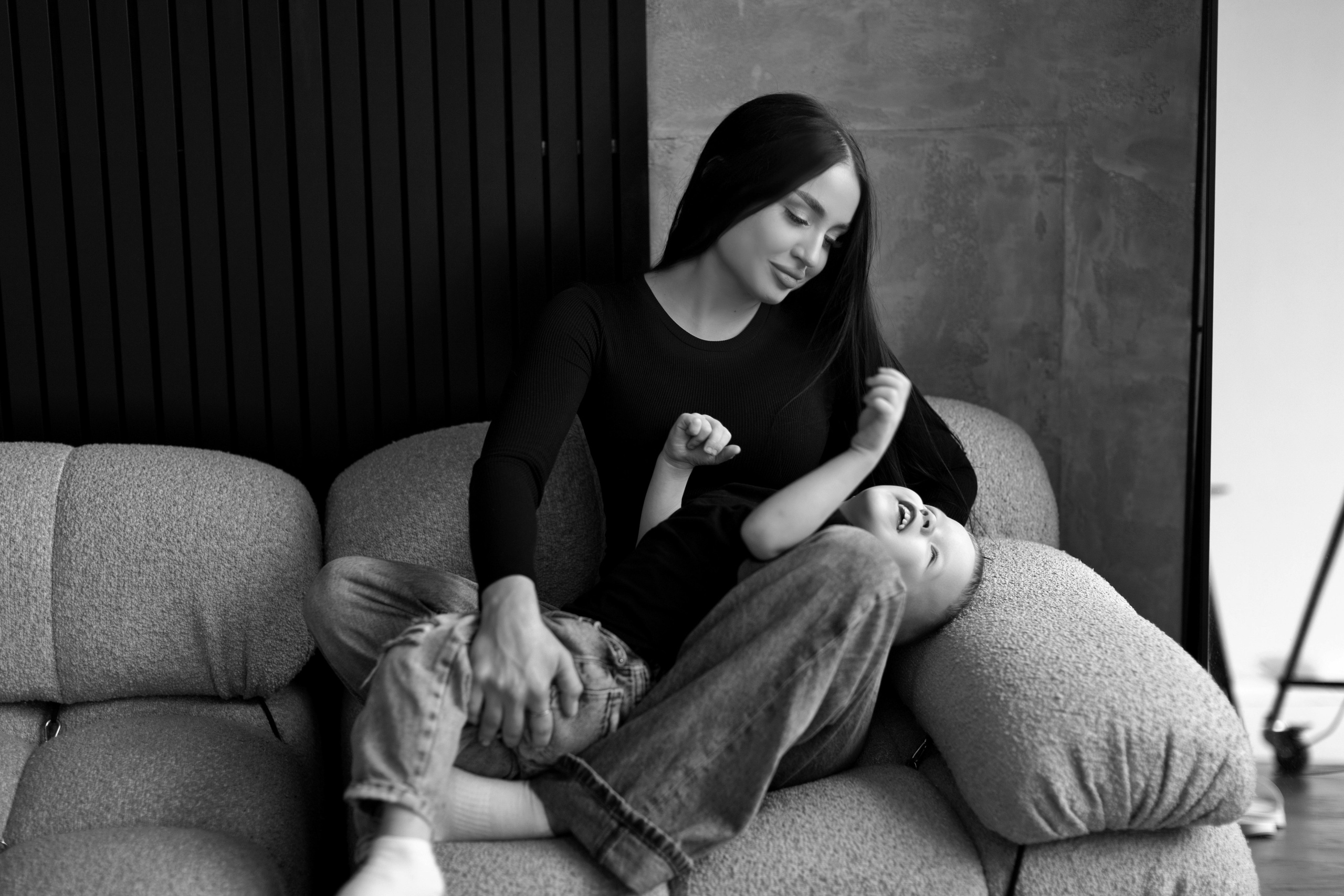 Мама и сыночек. Фотограф Лиана Артемова в Пензе