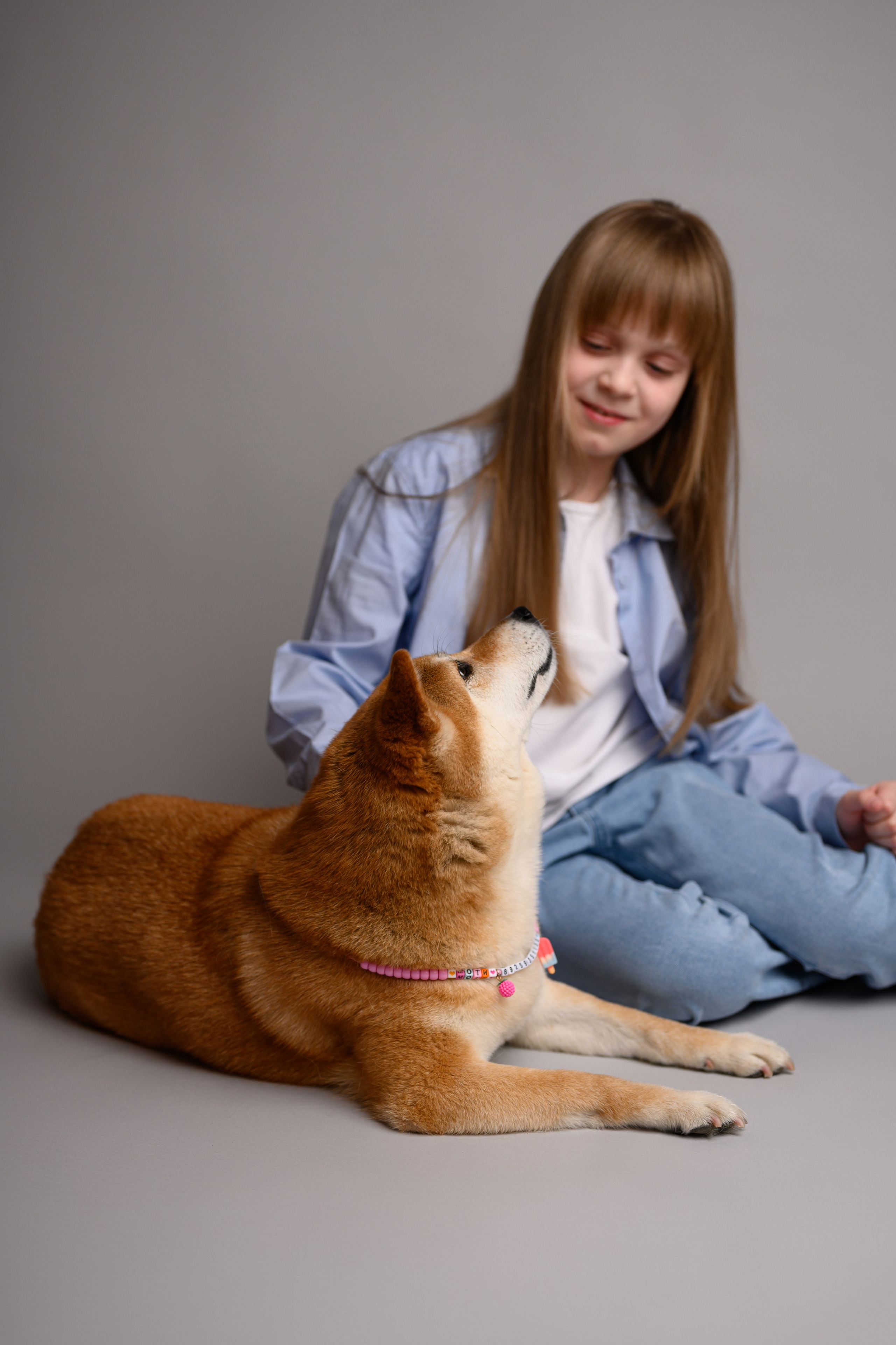 Дети и собачки. Семейный, детский фотограф в Москве Дегтярева Анастасия