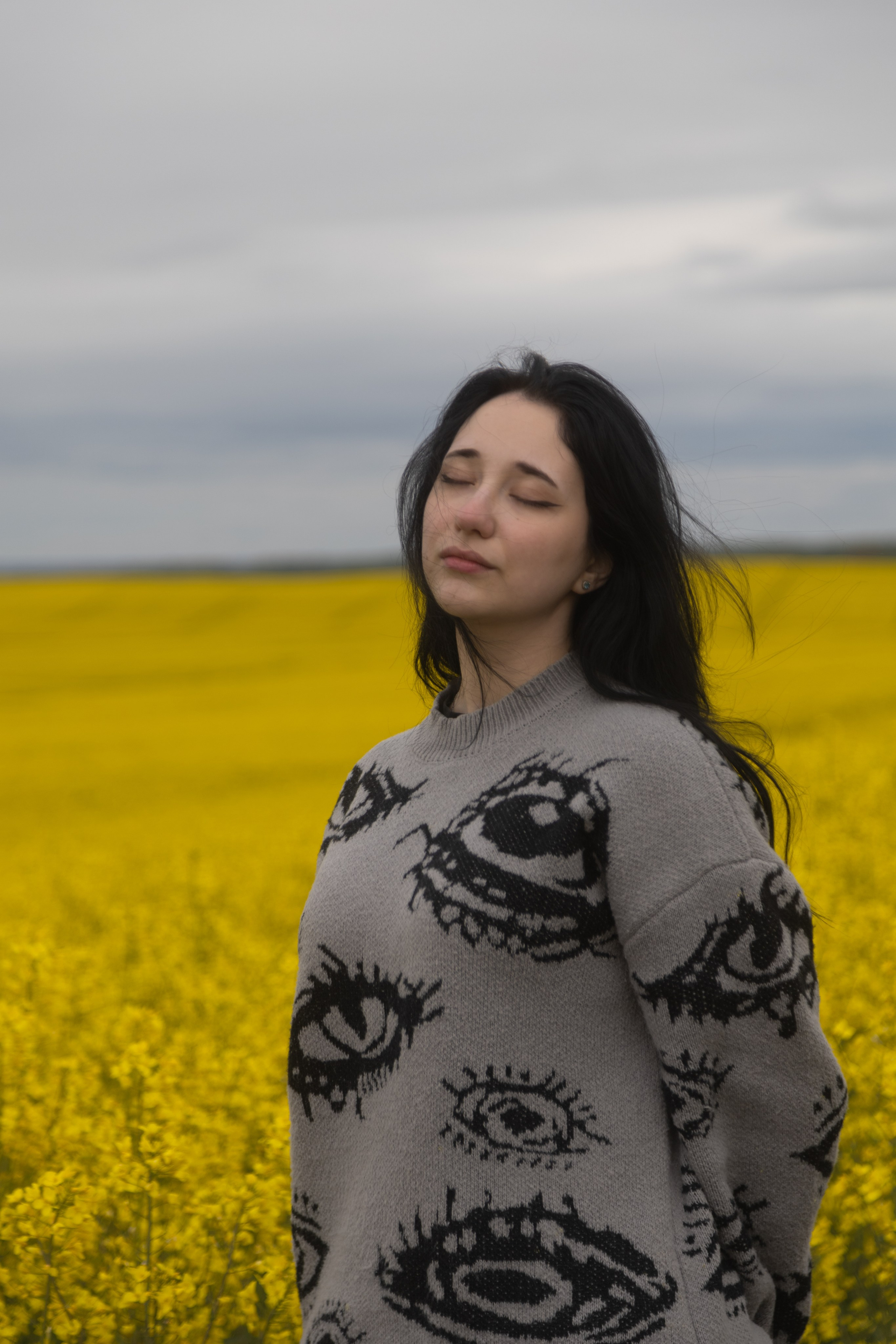 Полина Л — (Рапсовое поле). — Digital Noise —