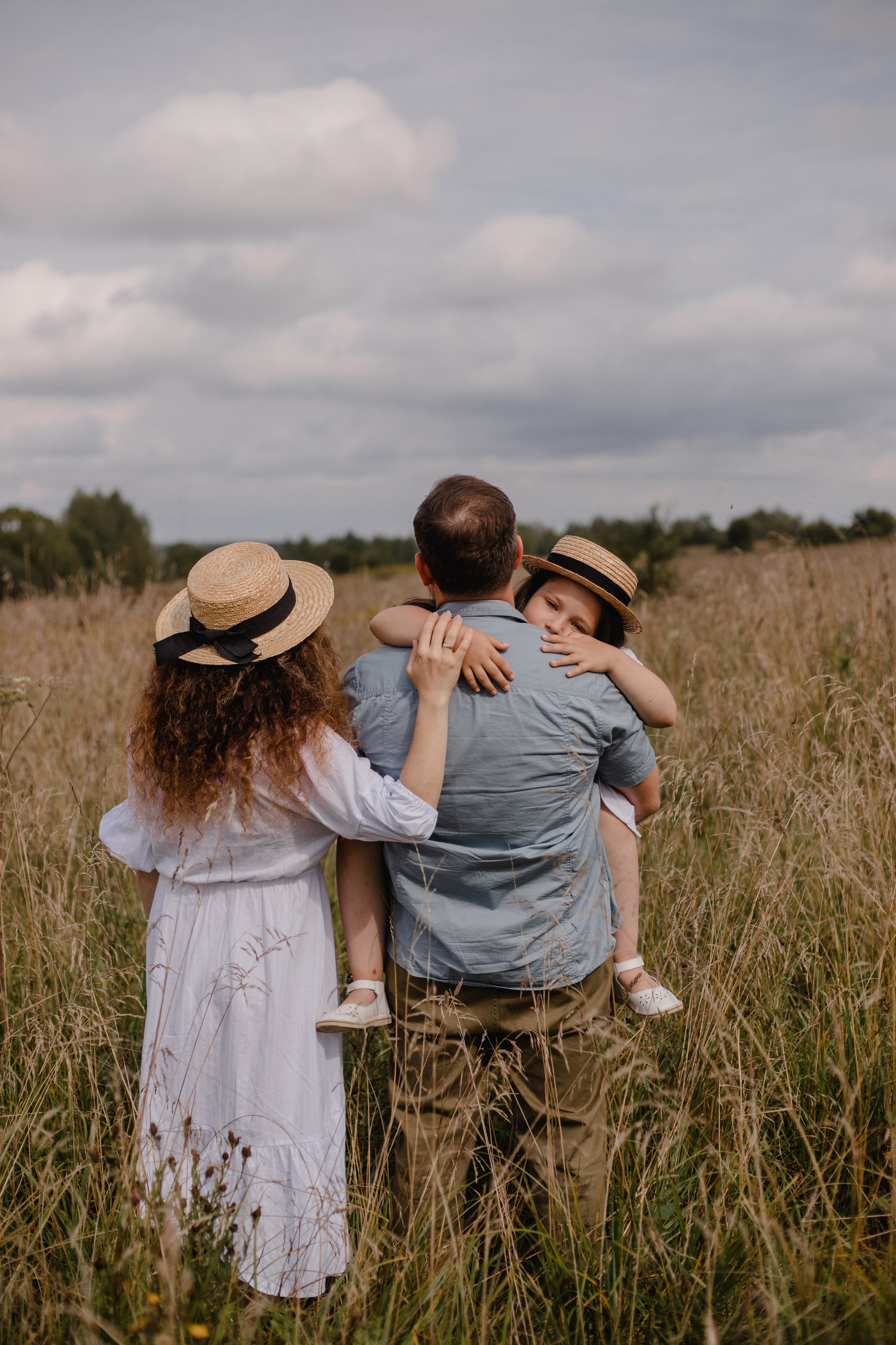 Семейная съёмка в поле