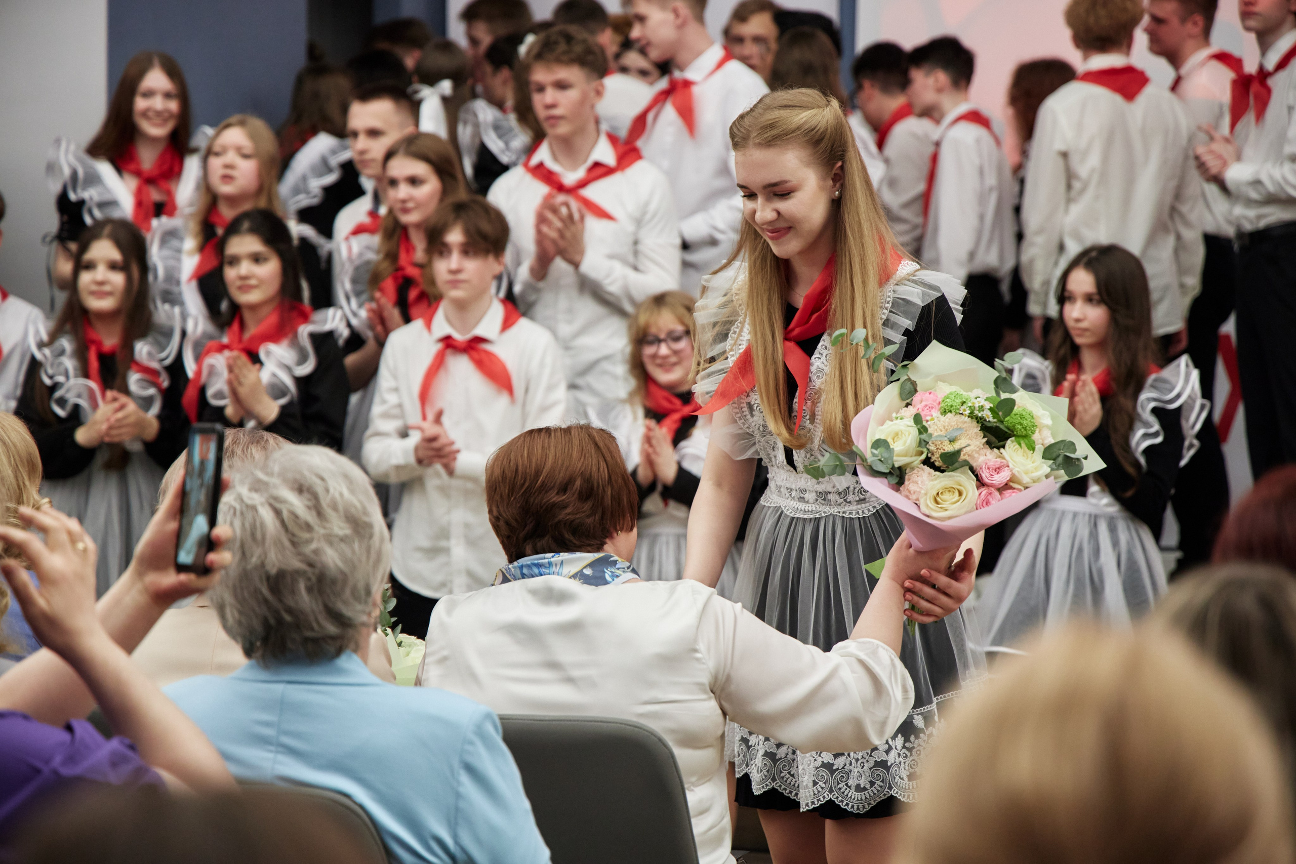 Последний звонок. Фотограф Москва, преподаватель ретуши