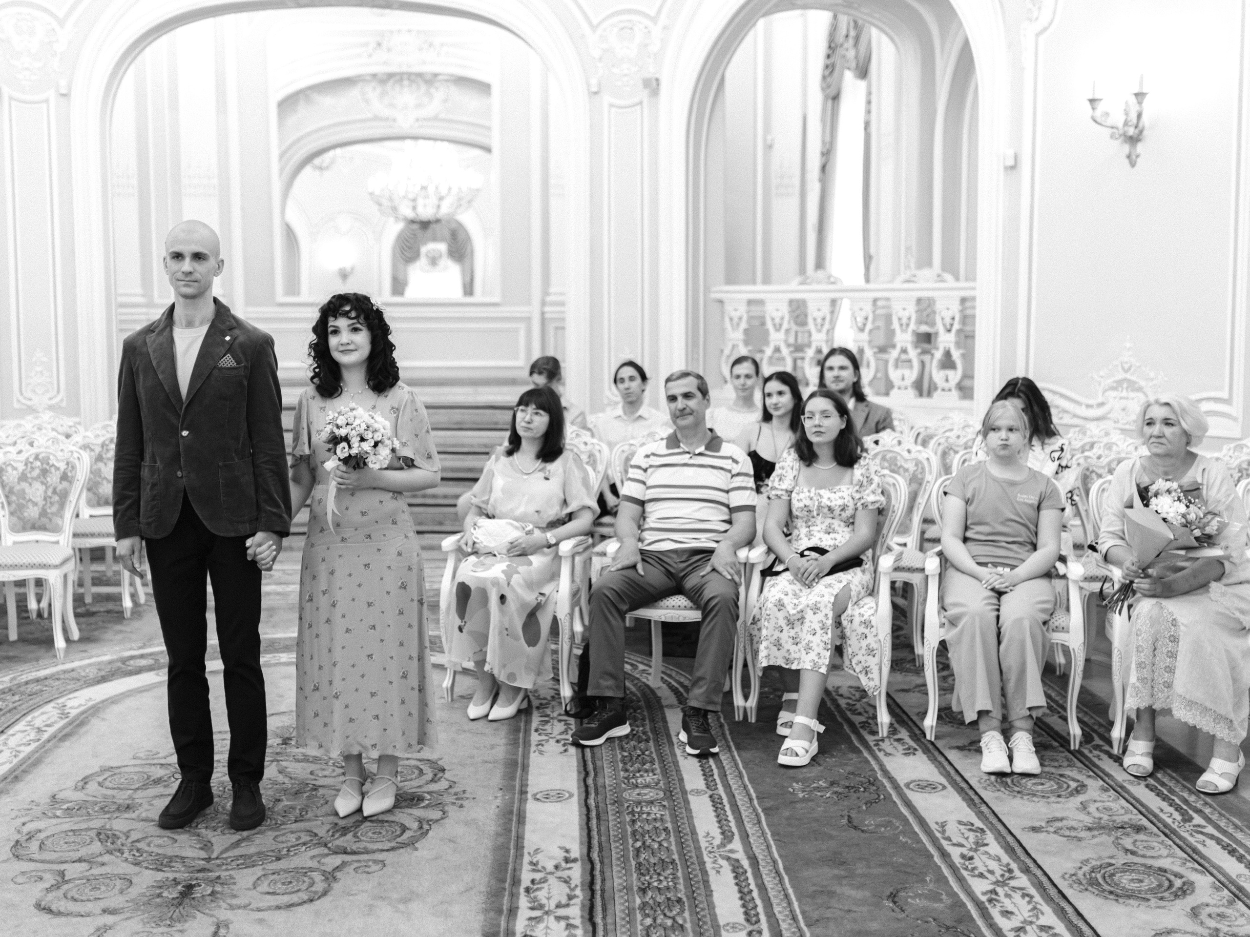 Загс Петроградки + ботанический сад. Фотограф СПБ Засорина Юлия