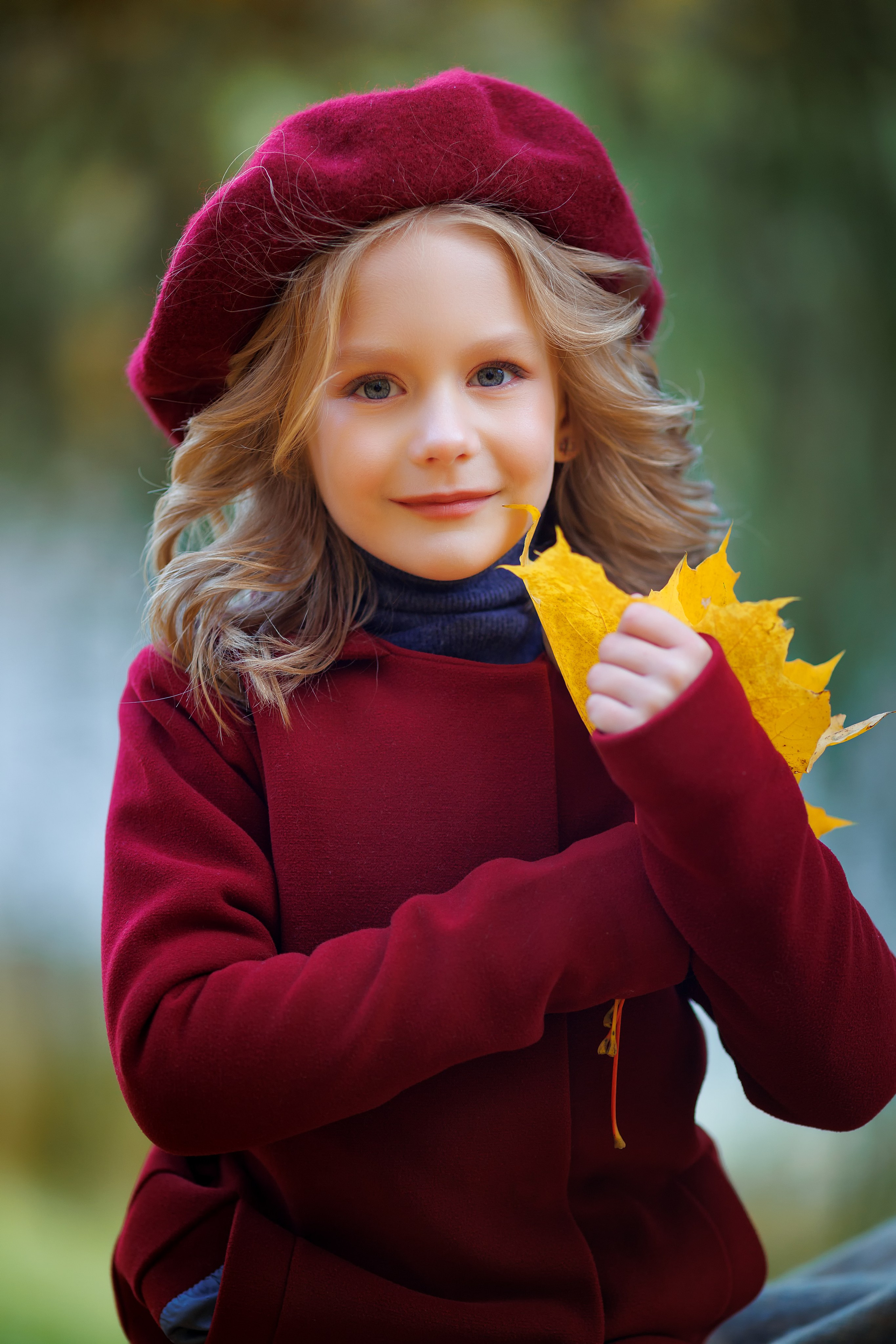 Осенняя фотосессия в парке