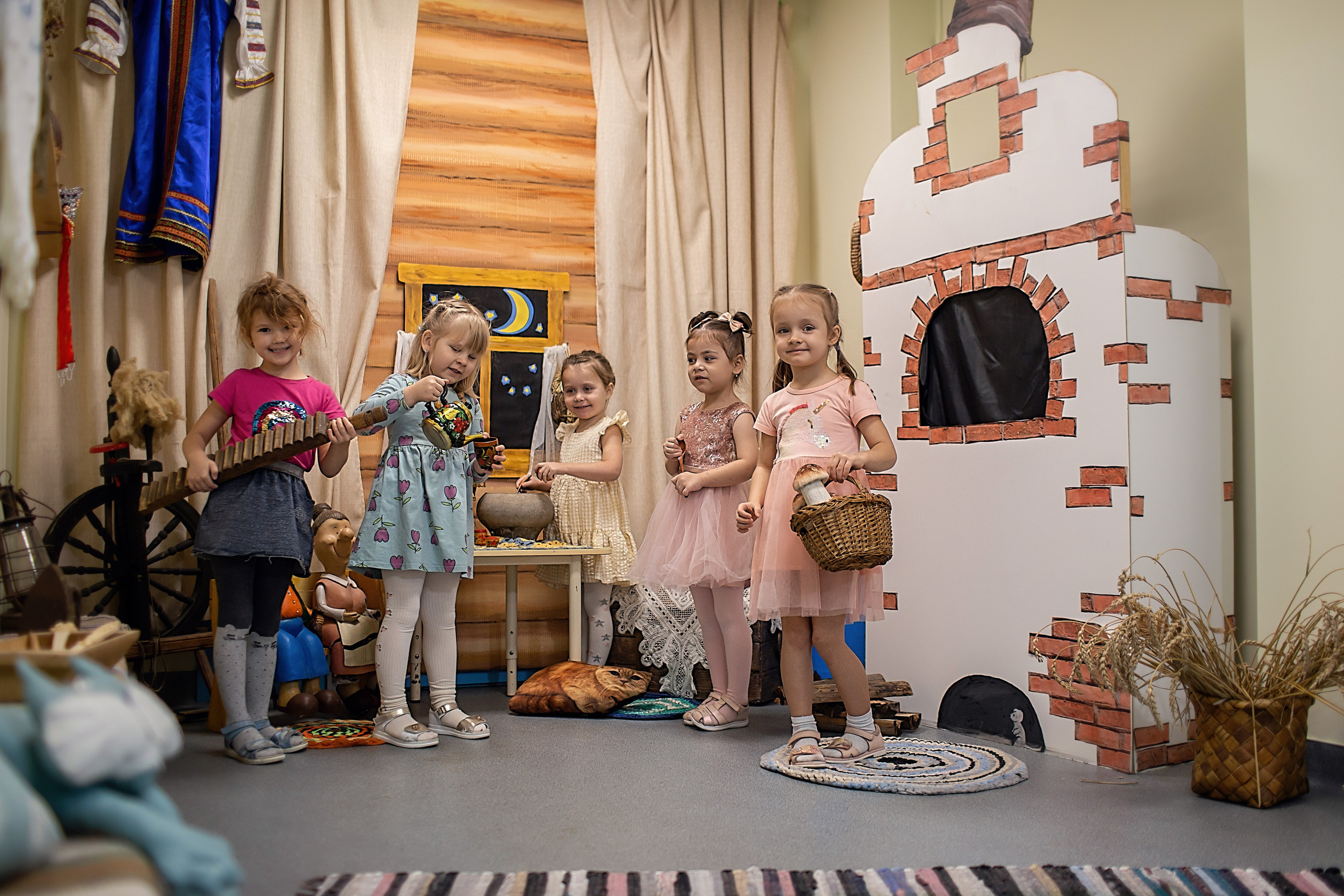 День в саду_Зима_2023 год. Семейный фотограф в Санкт-Петербурге