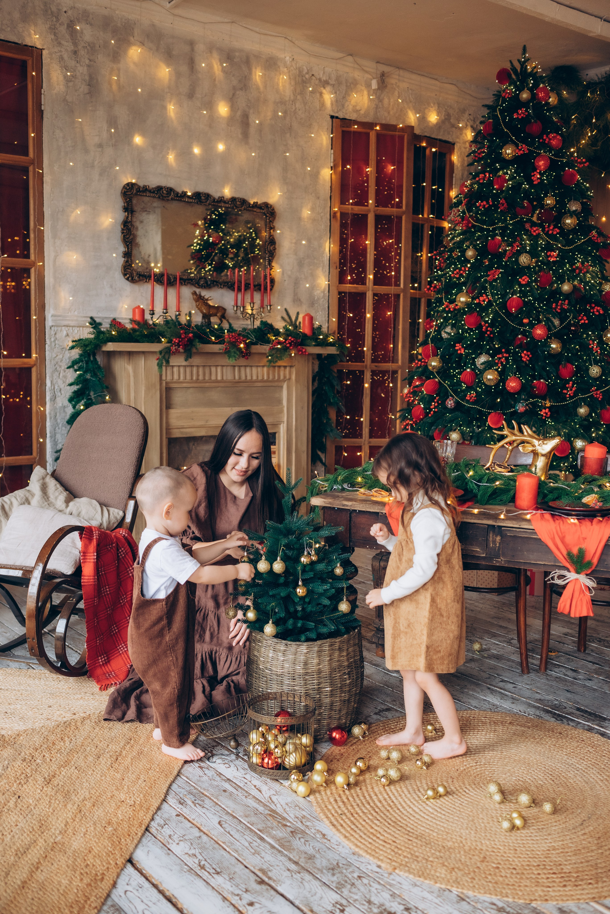 Новый год в сказке. Семейный фотограф в Тюмени Ксения Мязитова
