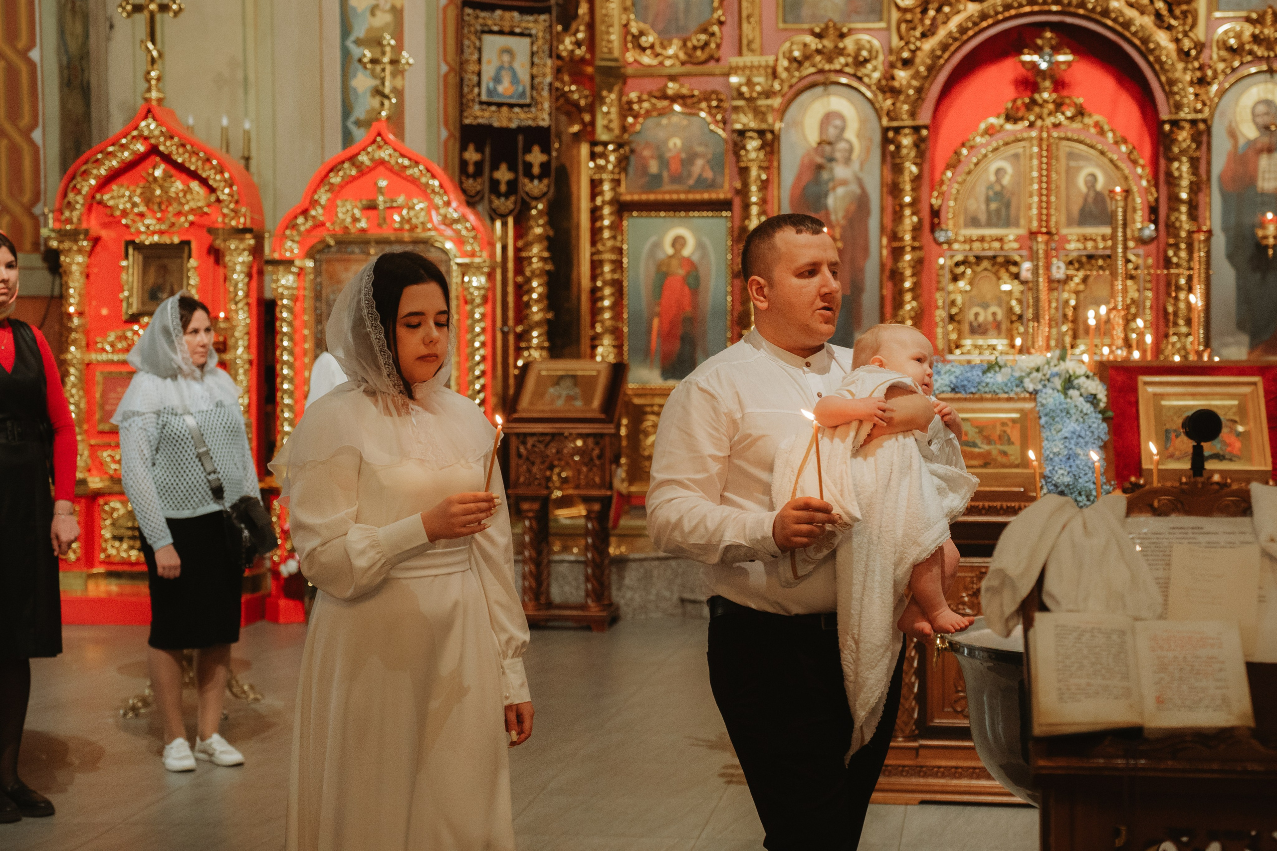 Крещение Матвея. Семейный фотограф • Домашние съемки в Нижнем Новгороде