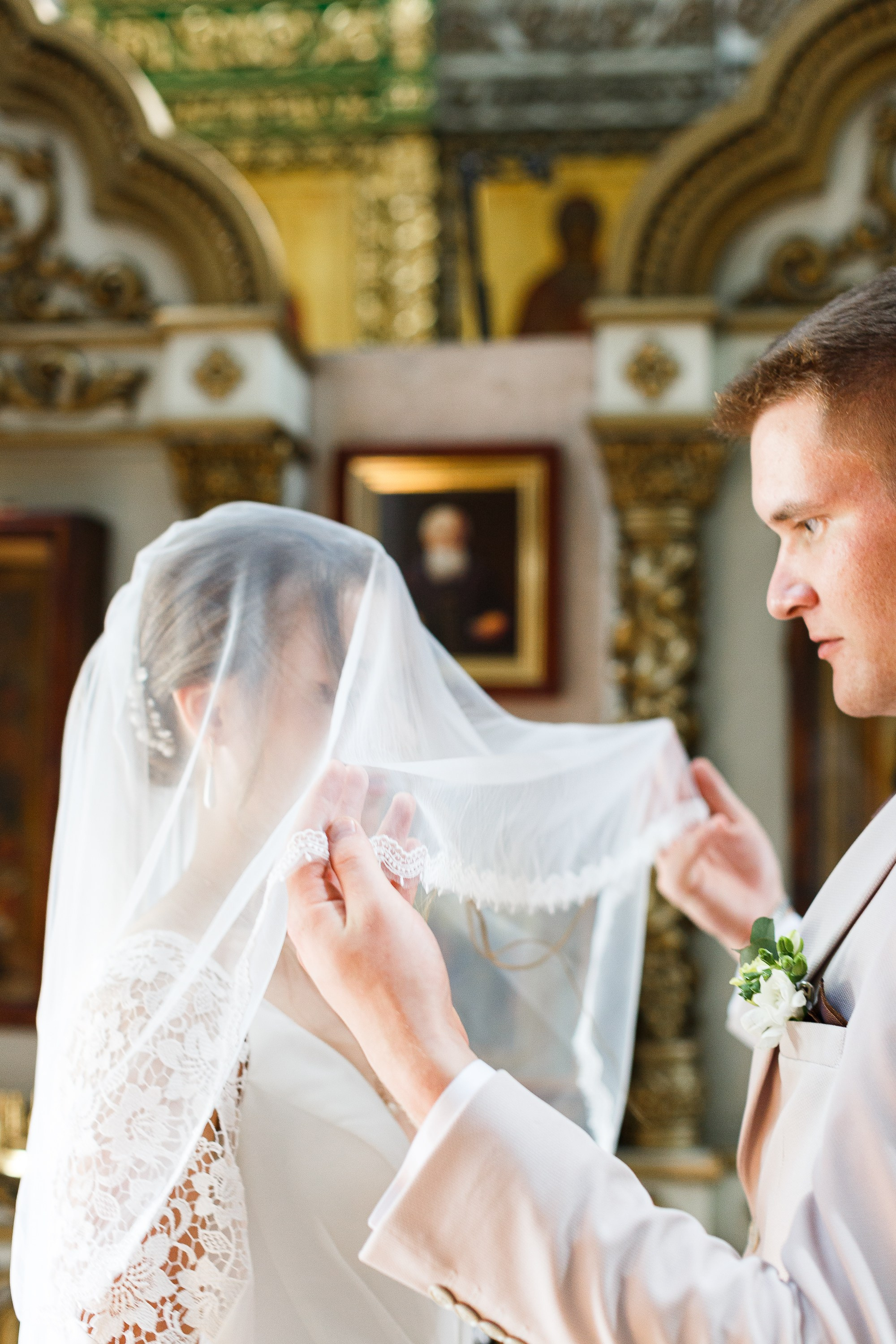 Венчание в храме Живоначальной Троицы на Шаболовке