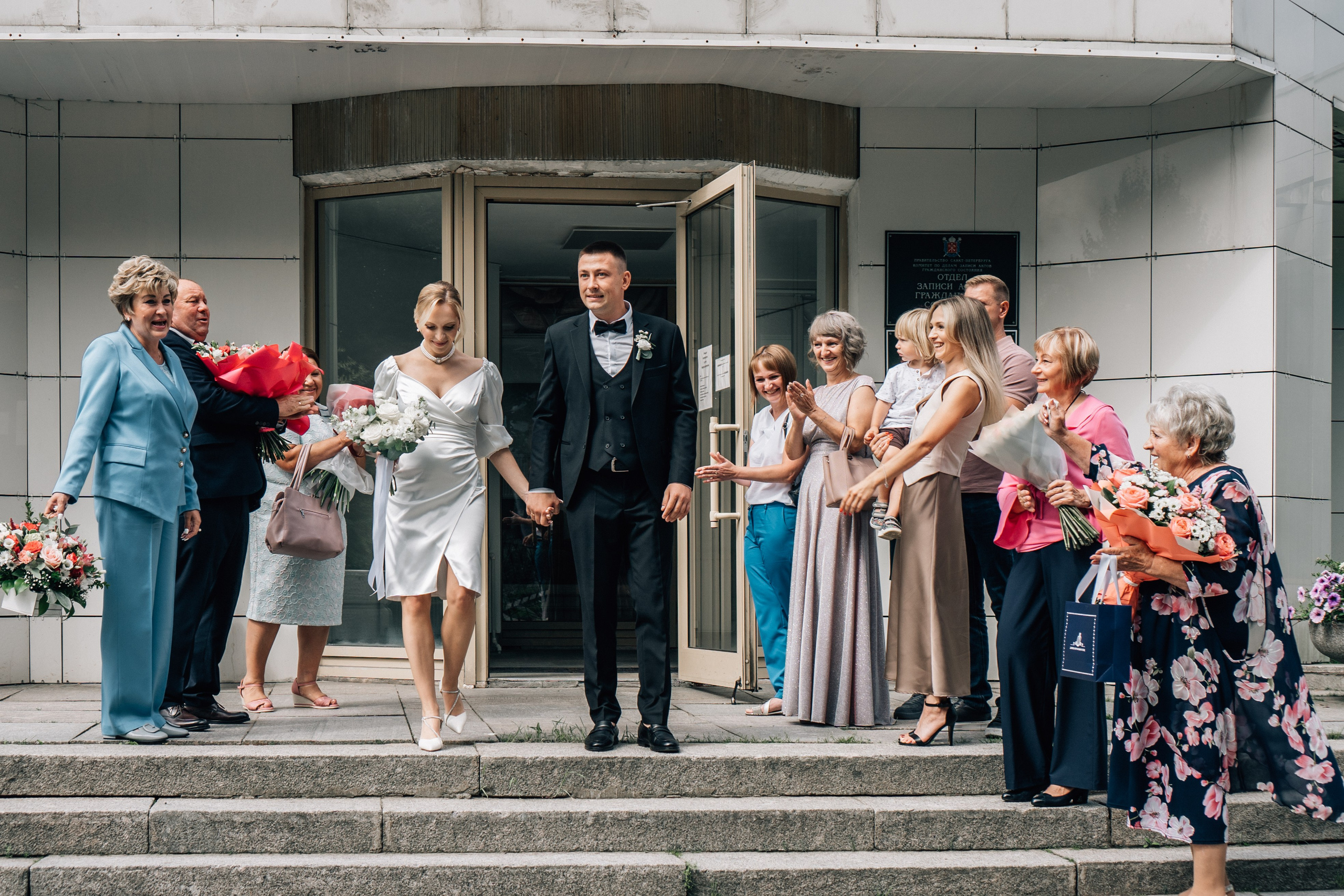 РЕПОРТАЖ В ЗАГСЕ. Профессиональный фотограф, Санкт-Петербург — Виктория Богомолова