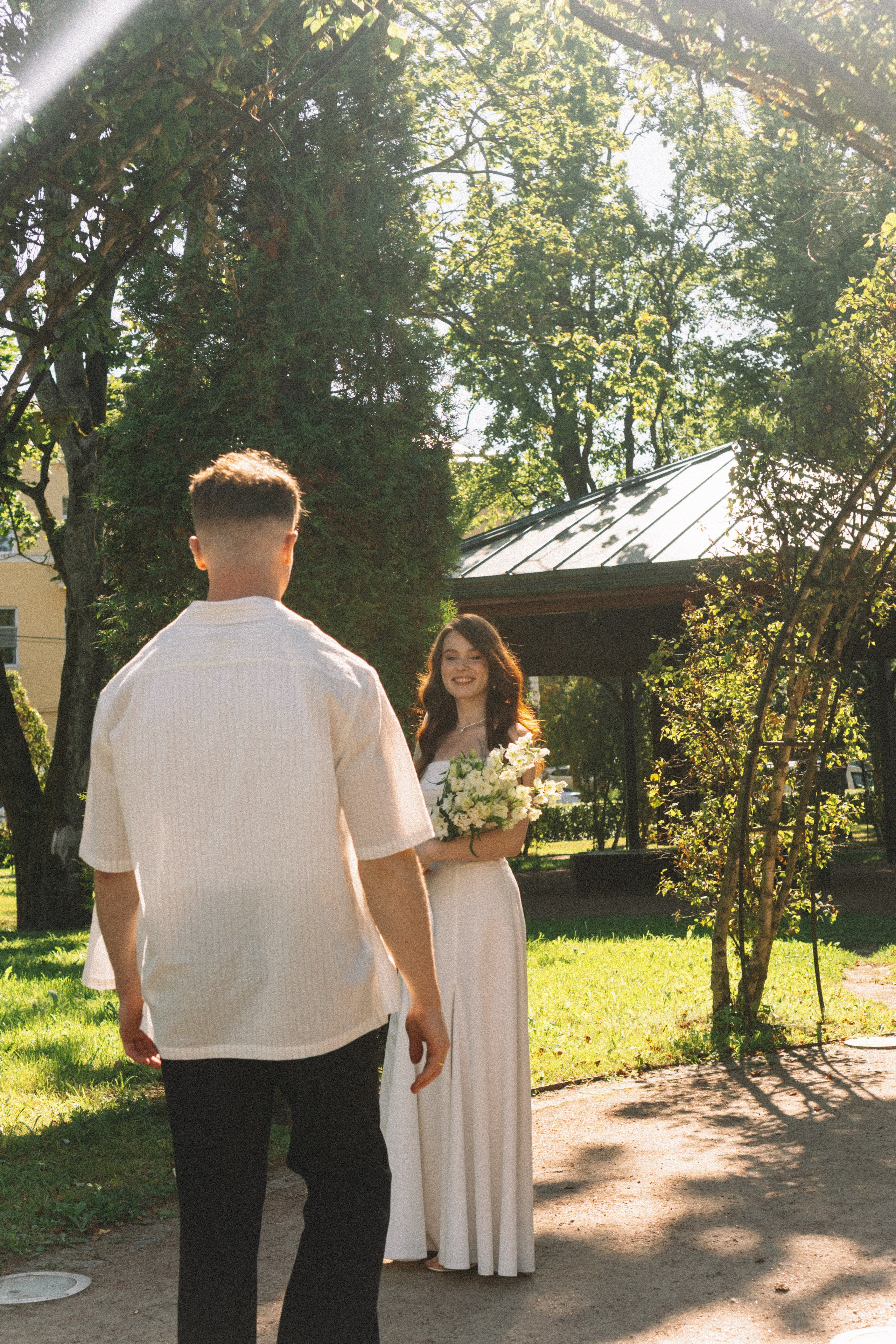 СВАДЕБНАЯ СЬЕМКА В ПЕТЕРГОФЕ И СЬЕМКА РЕПОРТАЖА В ЗАГСЕ ПЕТЕРГОФА. Профессиональный фотограф, Санкт-Петербург — Виктория Богомолова