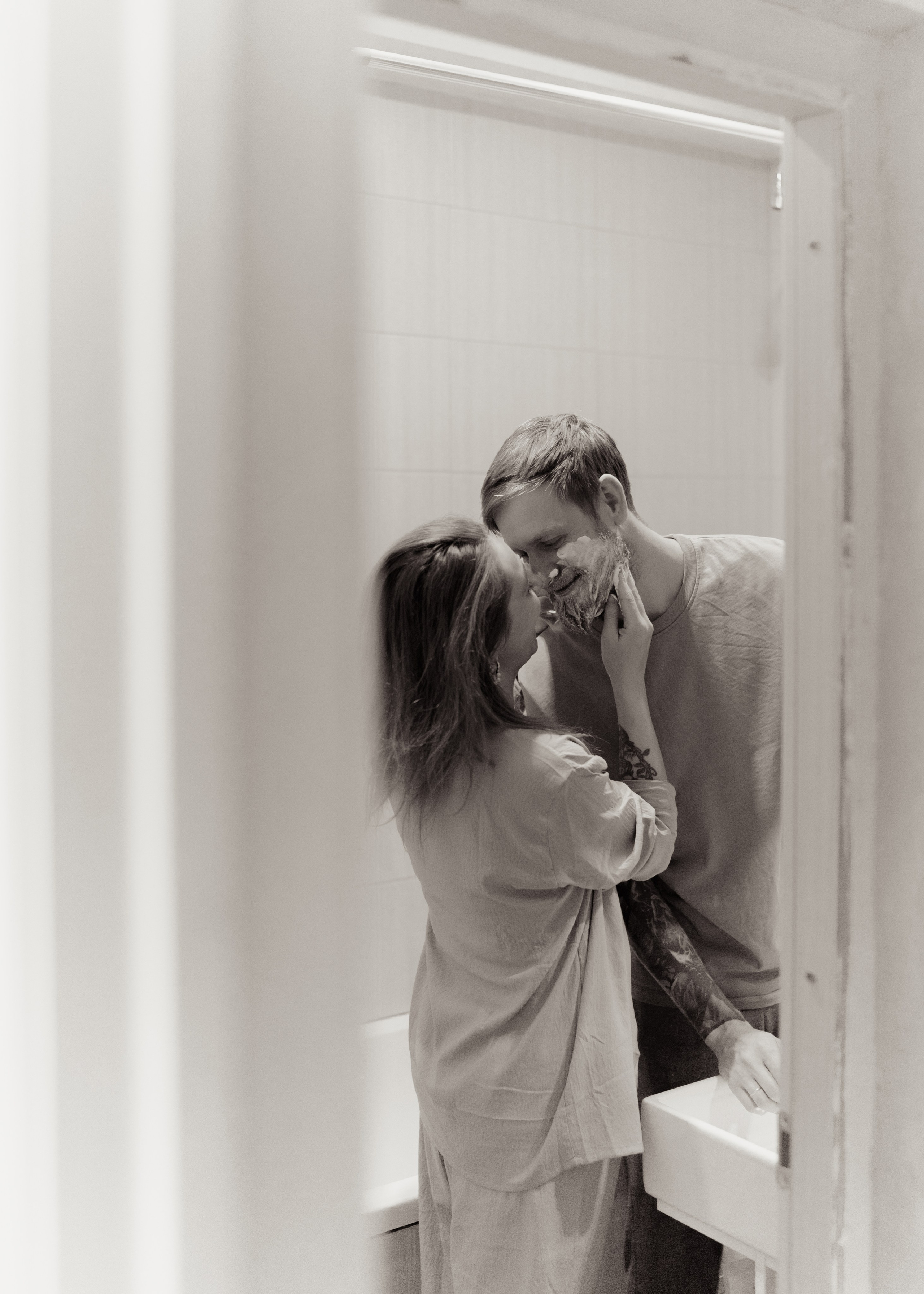 Катя и Андрей | домашняя. Фотограф в Новосибирске Диана Ильиных