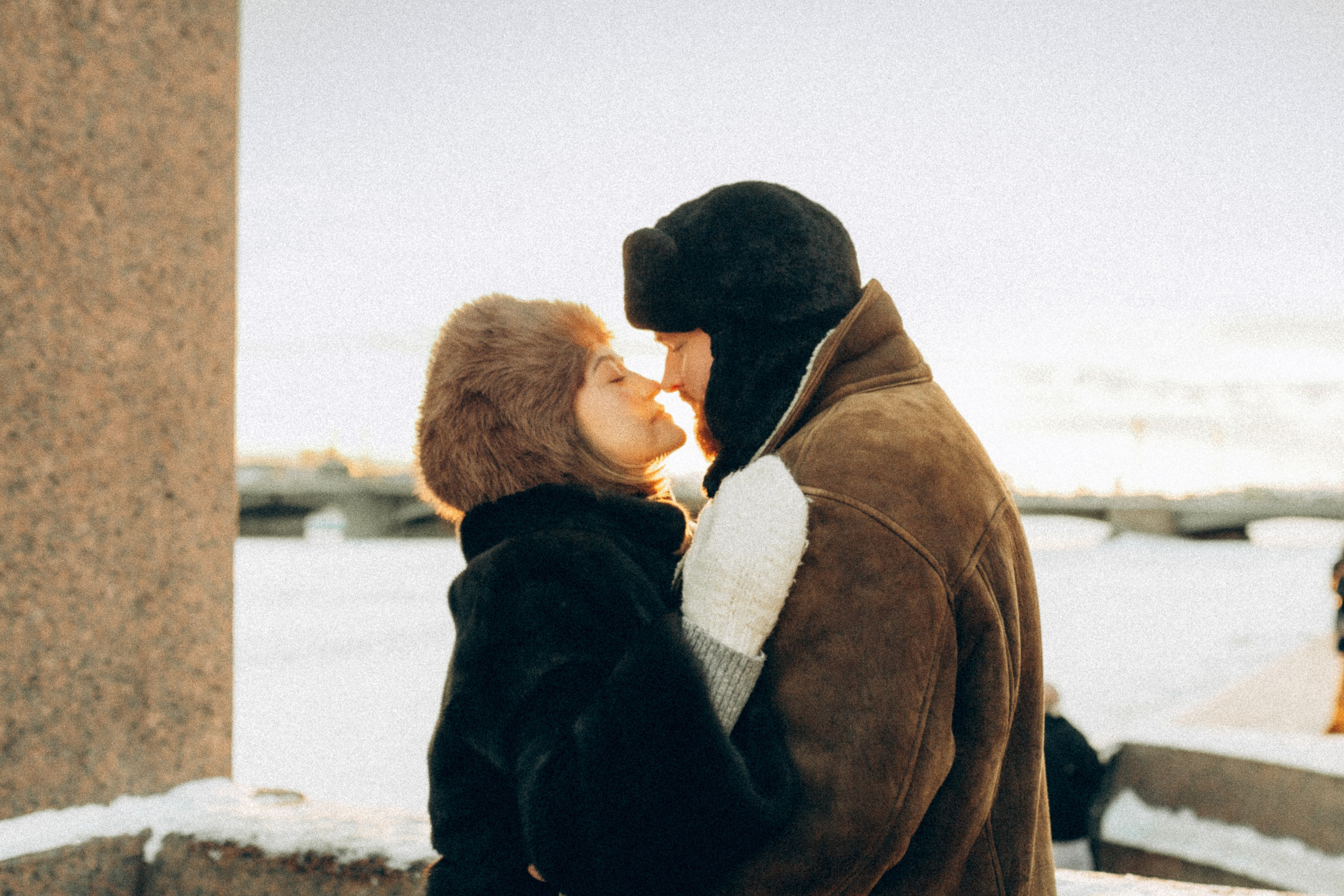 LoveStory зимняя. Фотограф Санкт-Петербург Князева Елизавета