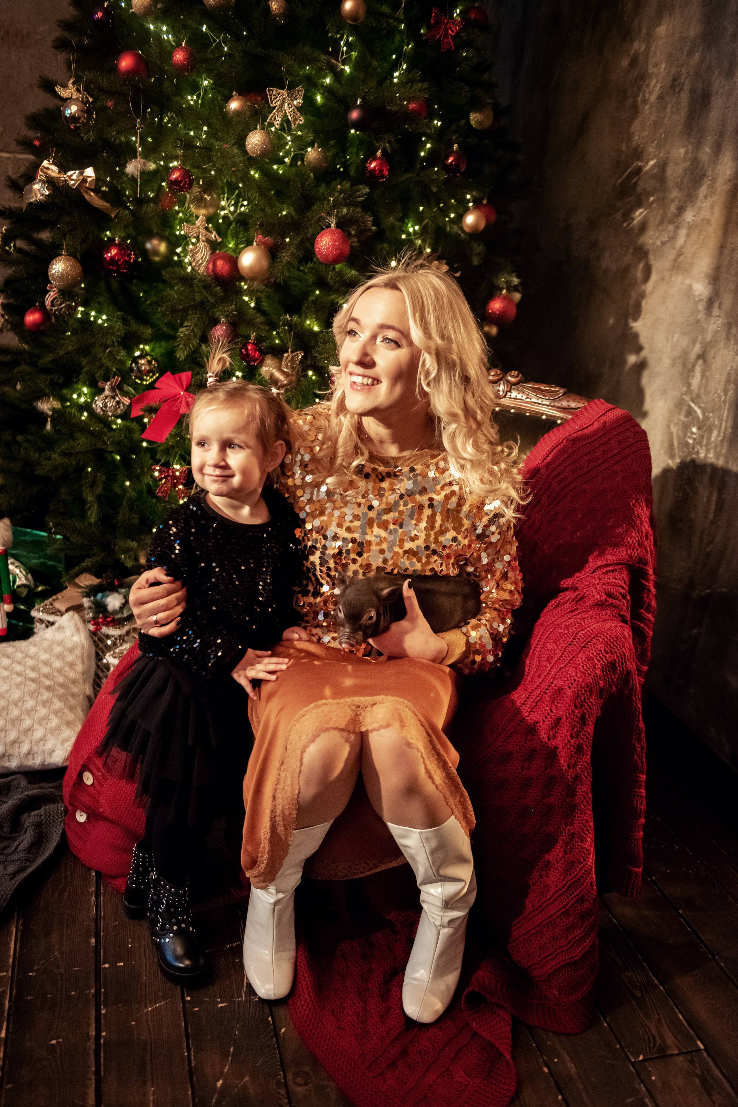 Новогодняя портретная съемка. Фотограф в Витебске Сергей Томашев