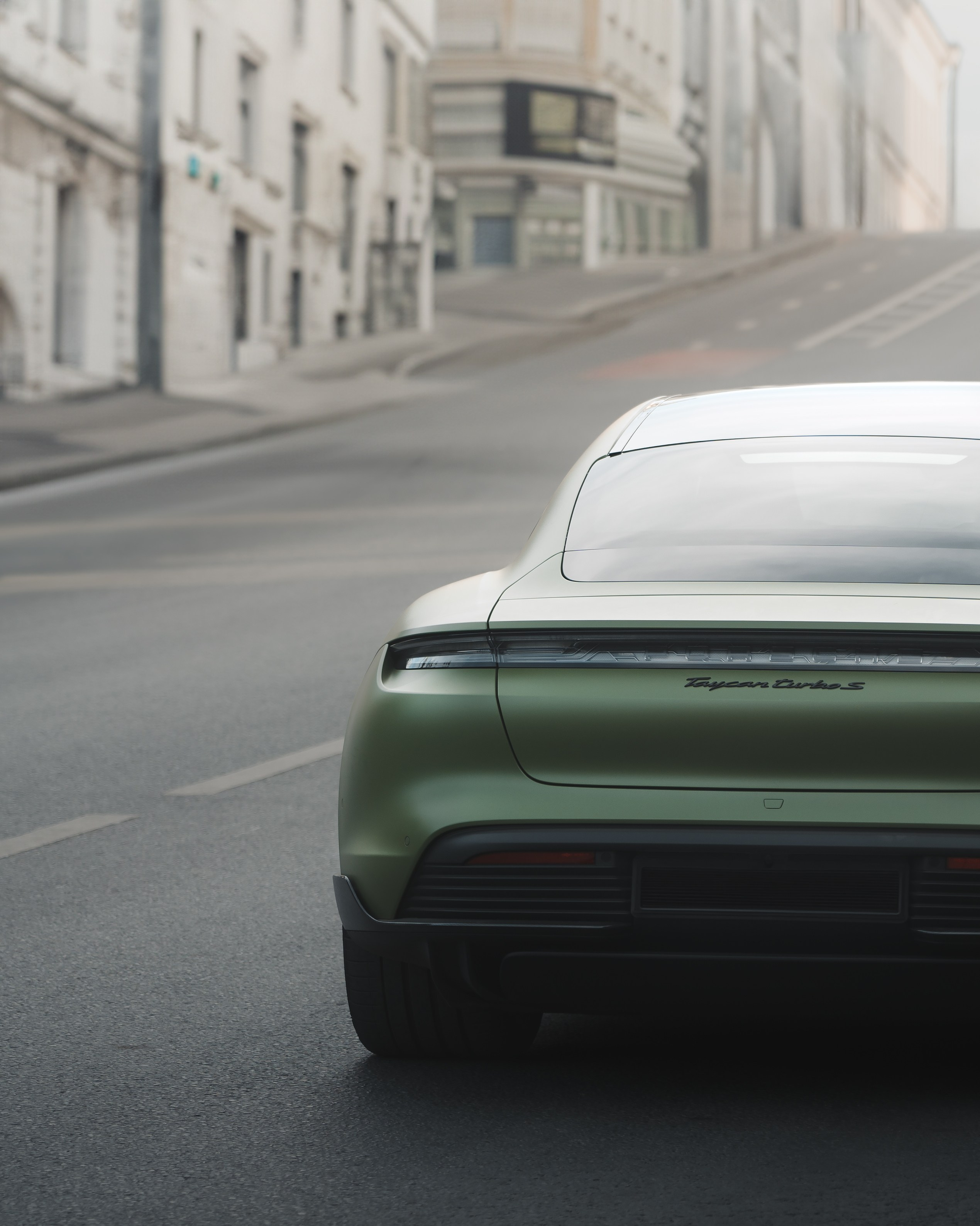 Automotive Photoshoot of Porsche Taycan Turbo S in Kazan — Anton Avanzato