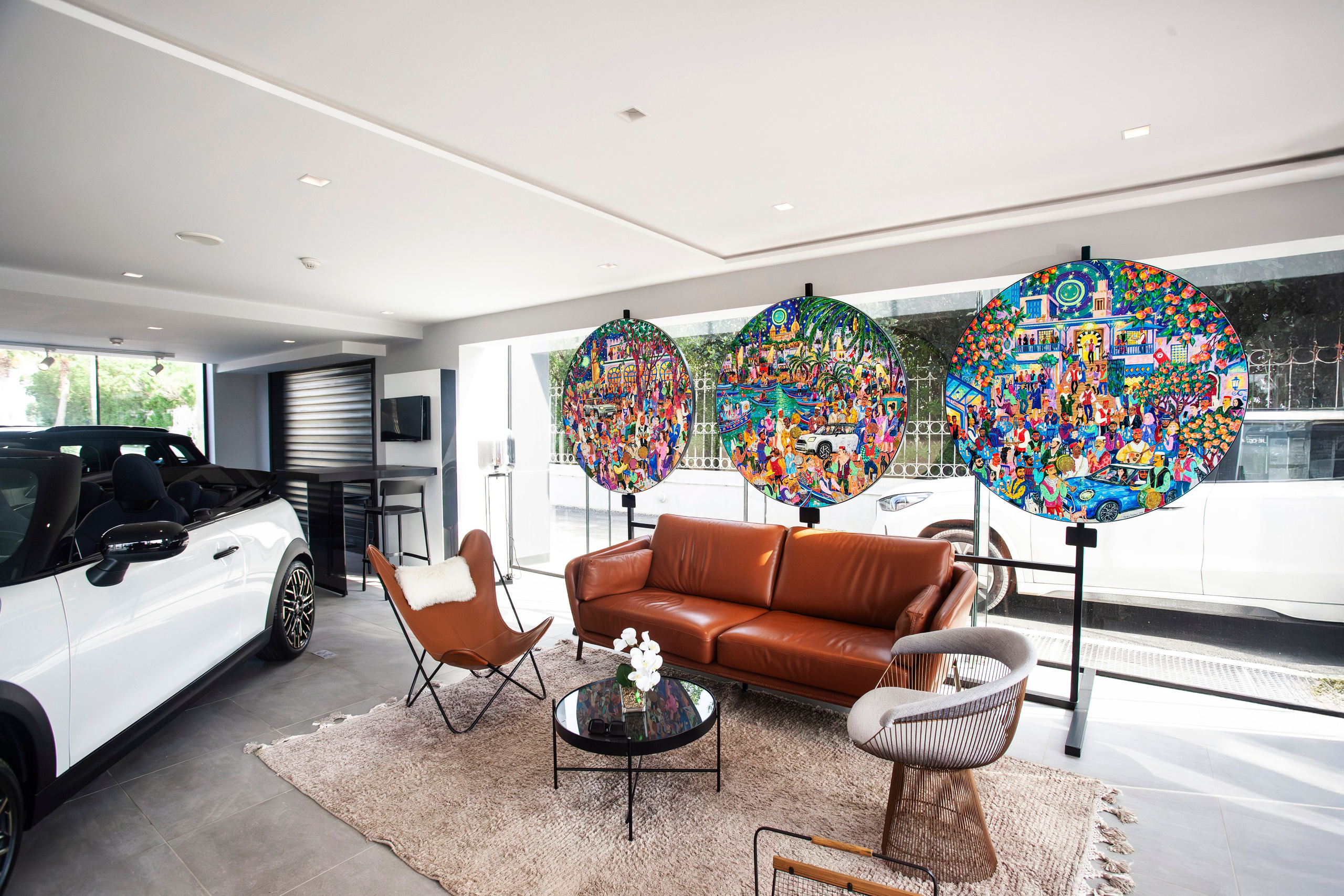 MINI x Ksenia Filippova (collaboration). Artist Ksenia Filippova