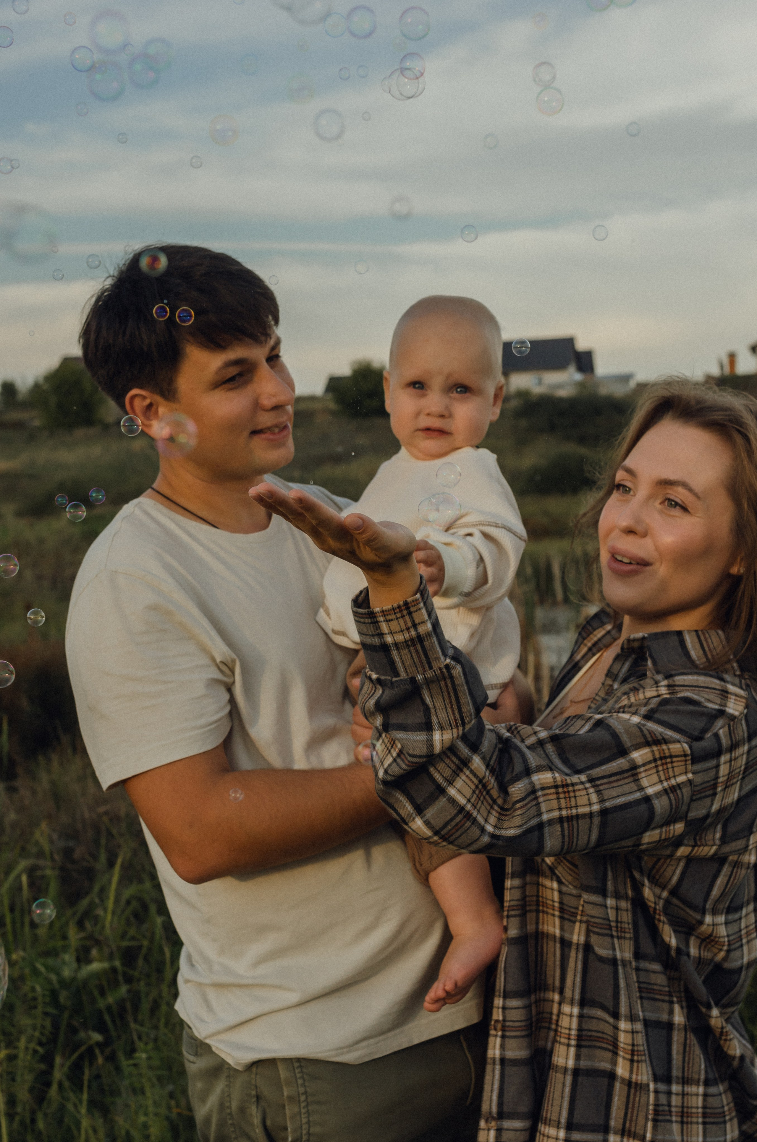 Катя, Толя и маленький Арсений. Семейный фотограф в Барнауле Ирина Ястребова