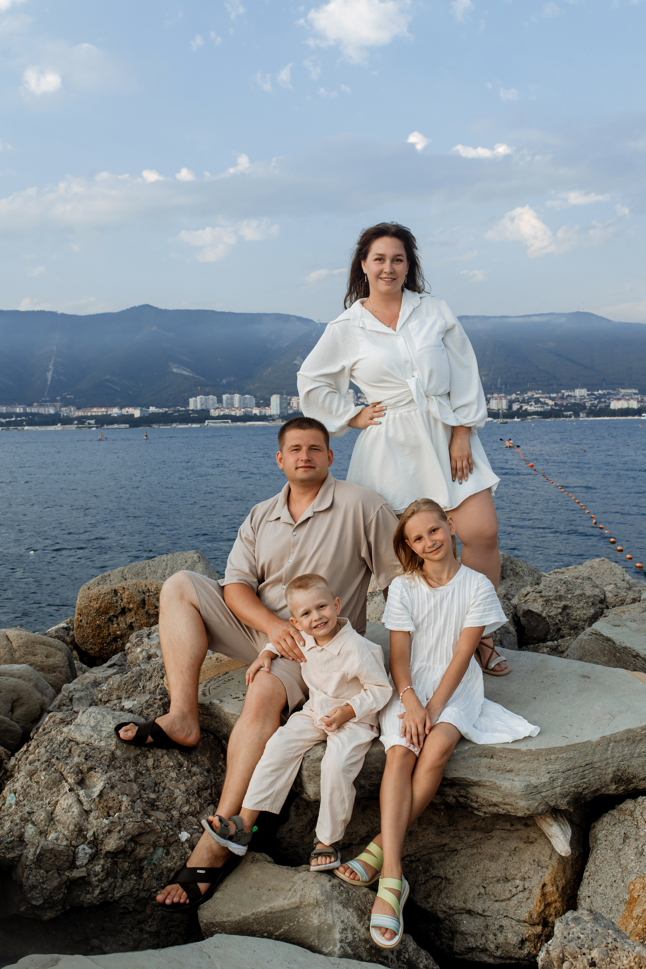 Екатерина, Андрей, Лера, Артем. Wedding and family photographer in Gelendzhik Victoria Balashova