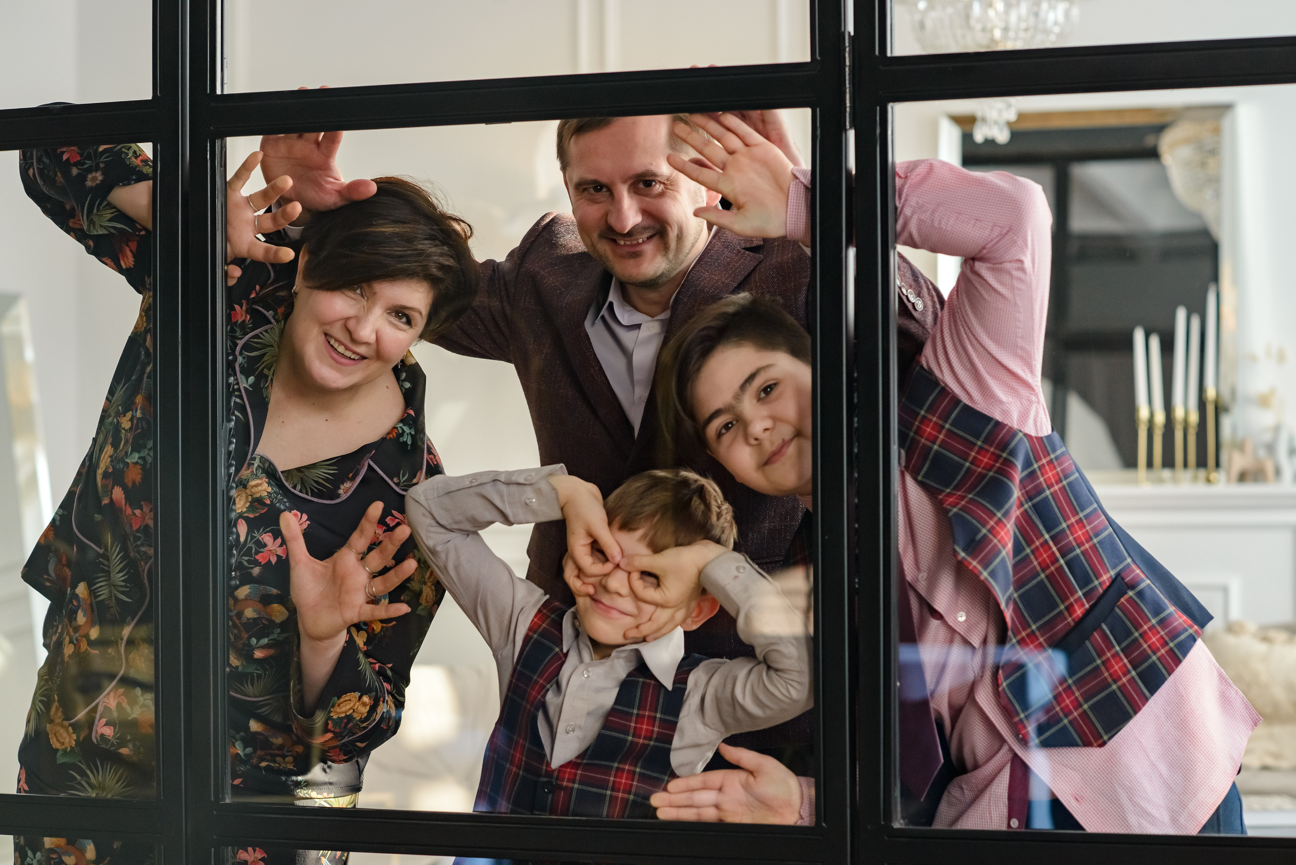 Студийные семейные съемки. Фотограф Александра Бонова