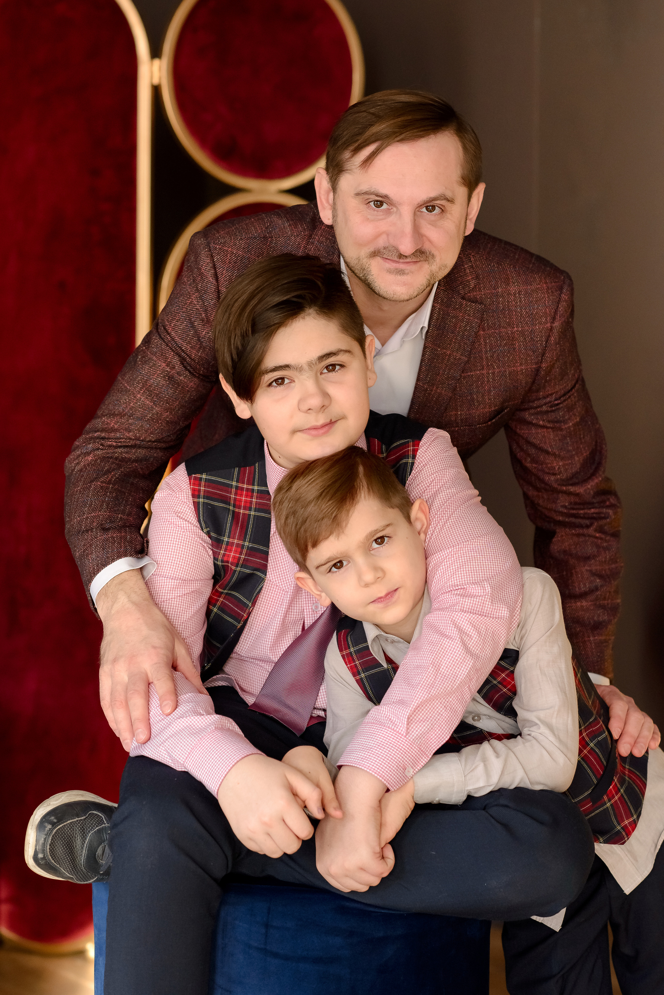 Студийные семейные съемки. Фотограф Александра Бонова