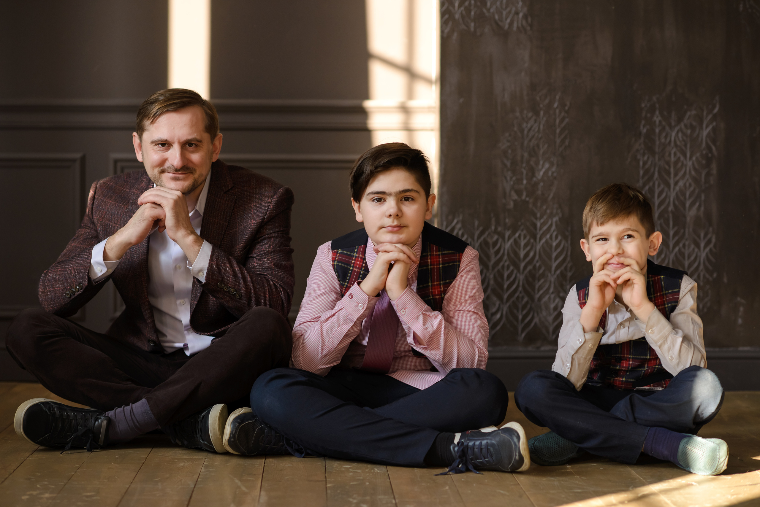 Студийные семейные съемки. Фотограф Александра Бонова