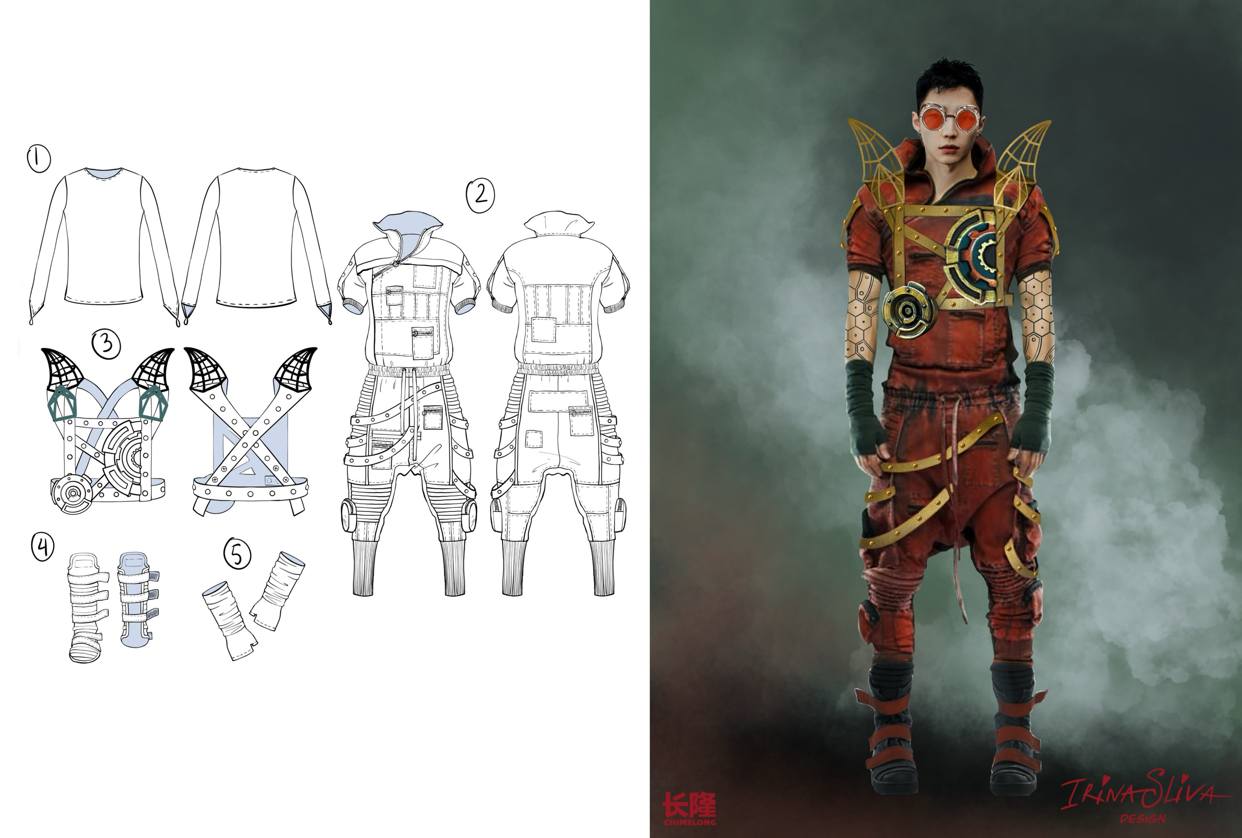 PARADES. Costume Design for Theme Parks & Live Performances | Character & Parade & Stage Costumes | 2D & 3D Costume Illustrations