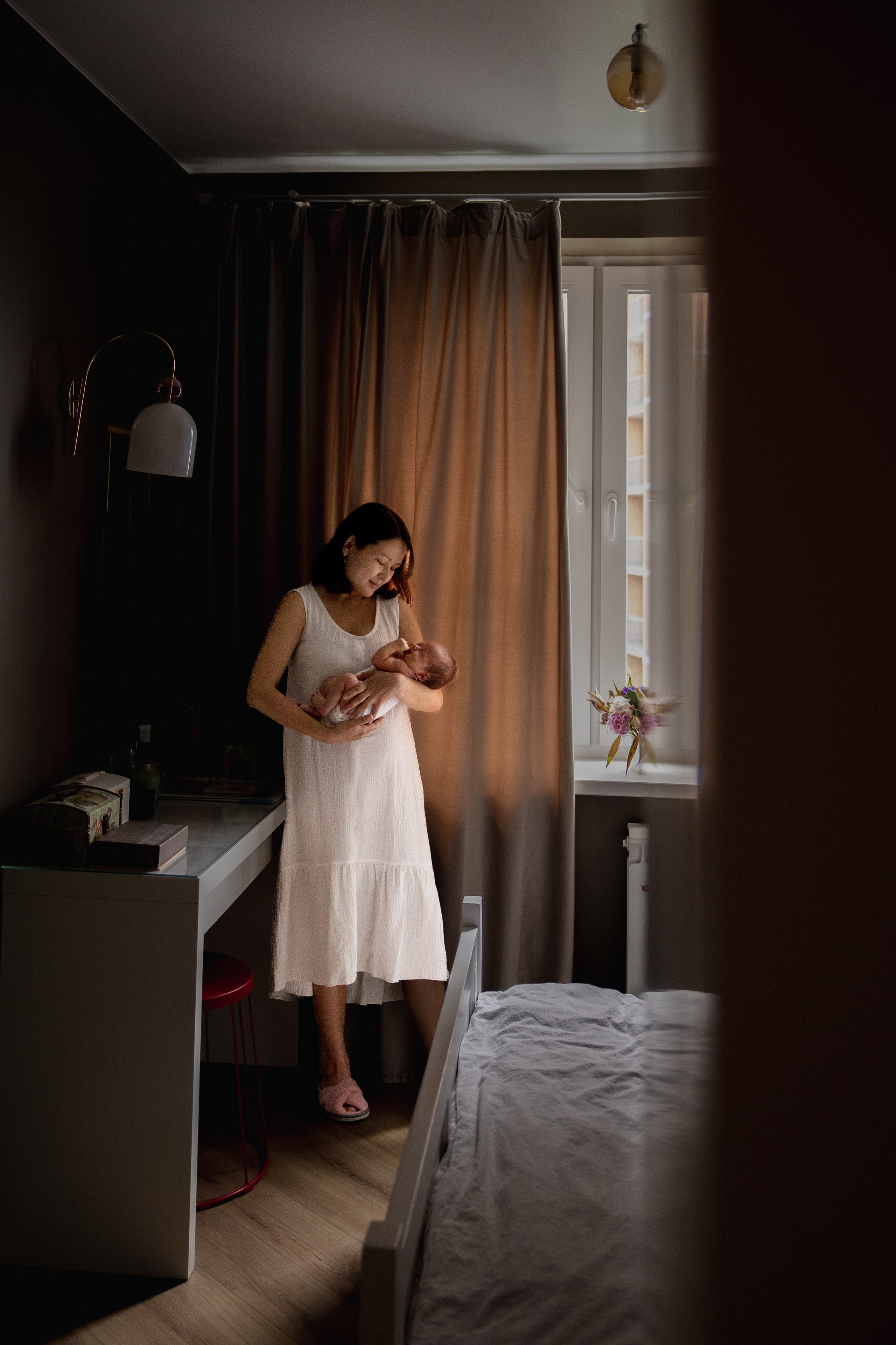 Аня и малютка Вера. Ваш семейный newborn и lifestyle фотограф в СПБ Наталья Журавлева