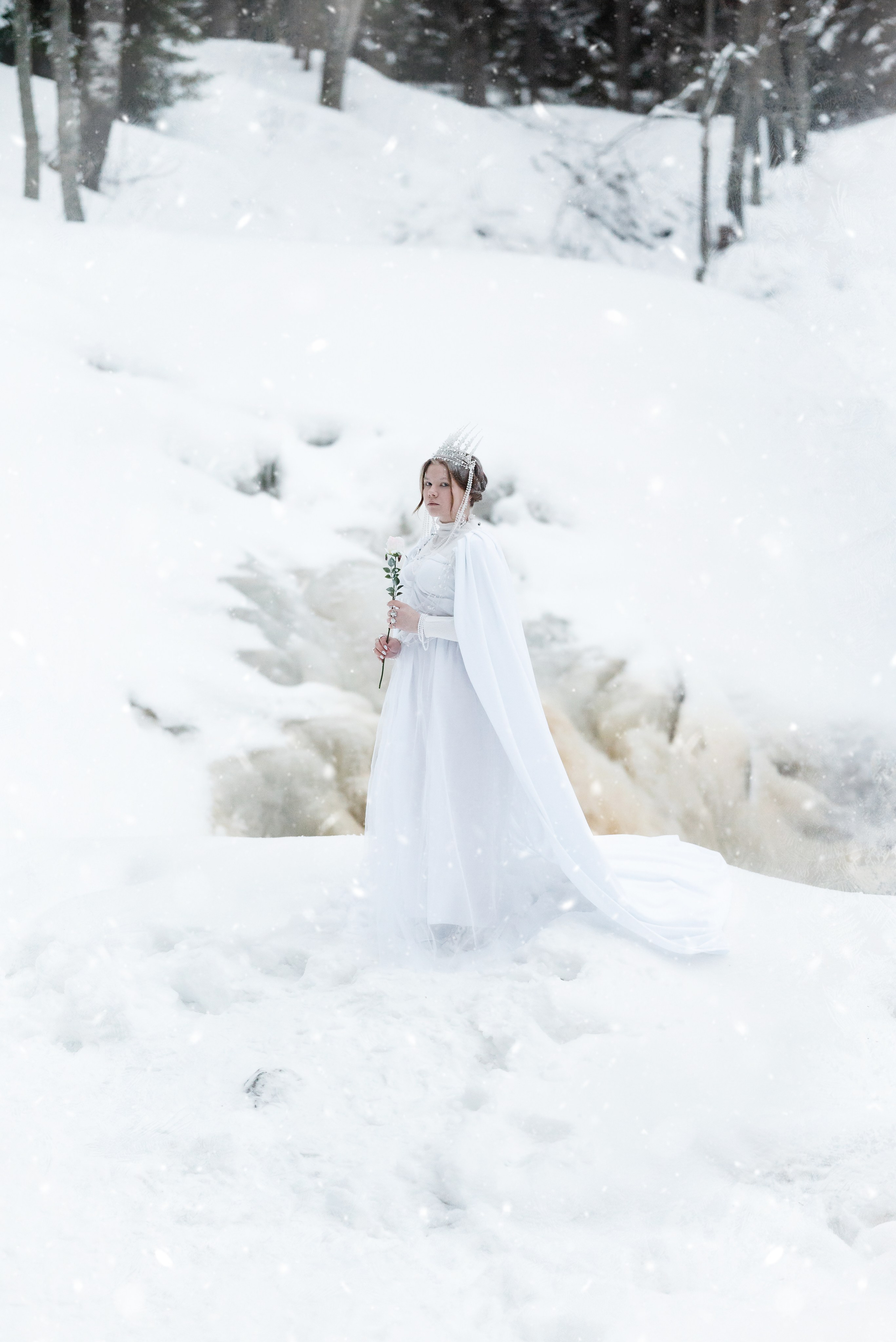 Снежная Королева. Фотограф Екатерина Шишкина. Питкяранта. Карелия