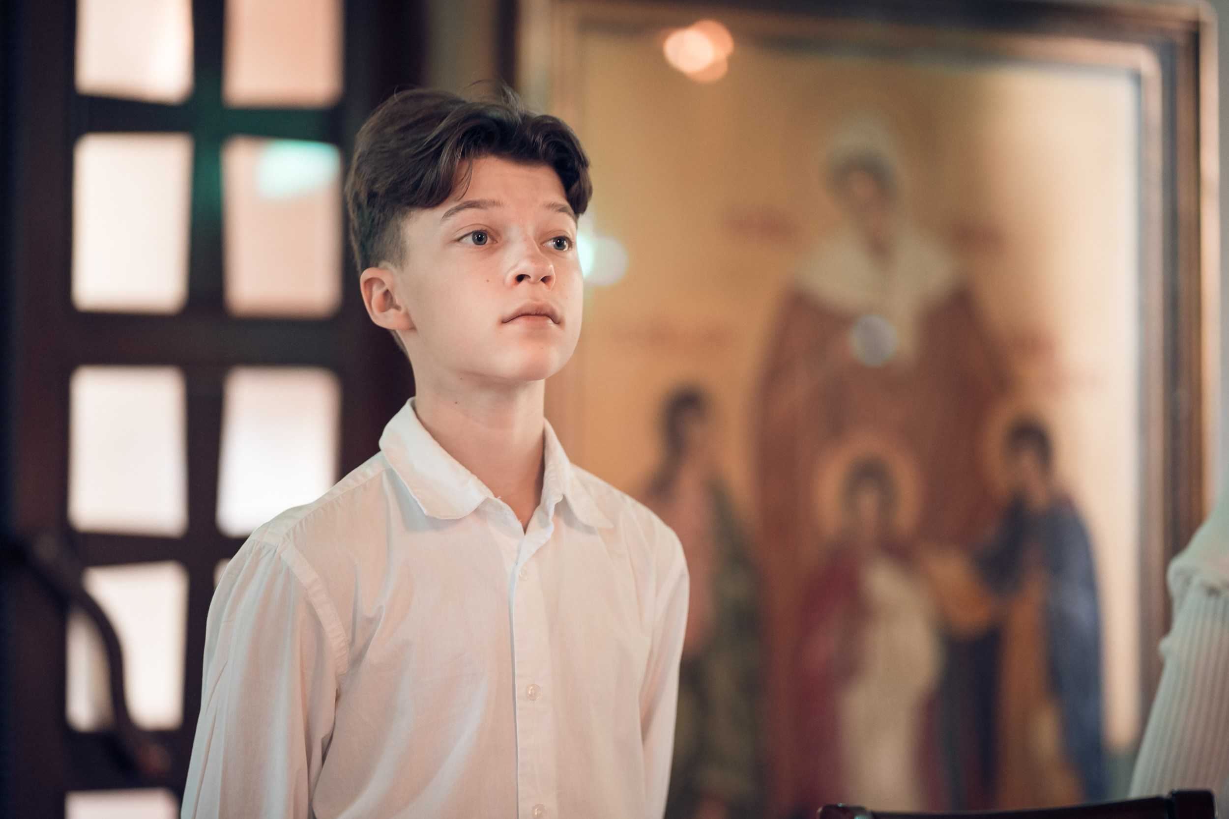 Крещение в храме Прп.Сергия Радонежского с. Орлиное. Церковный фотограф Севастополь