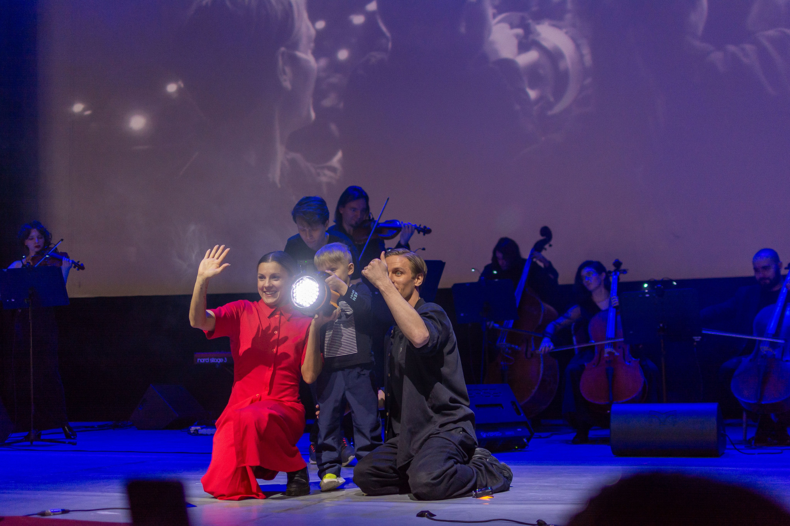 Концерт оркестра Cinematica. Репортажный фотограф в Новосибирске