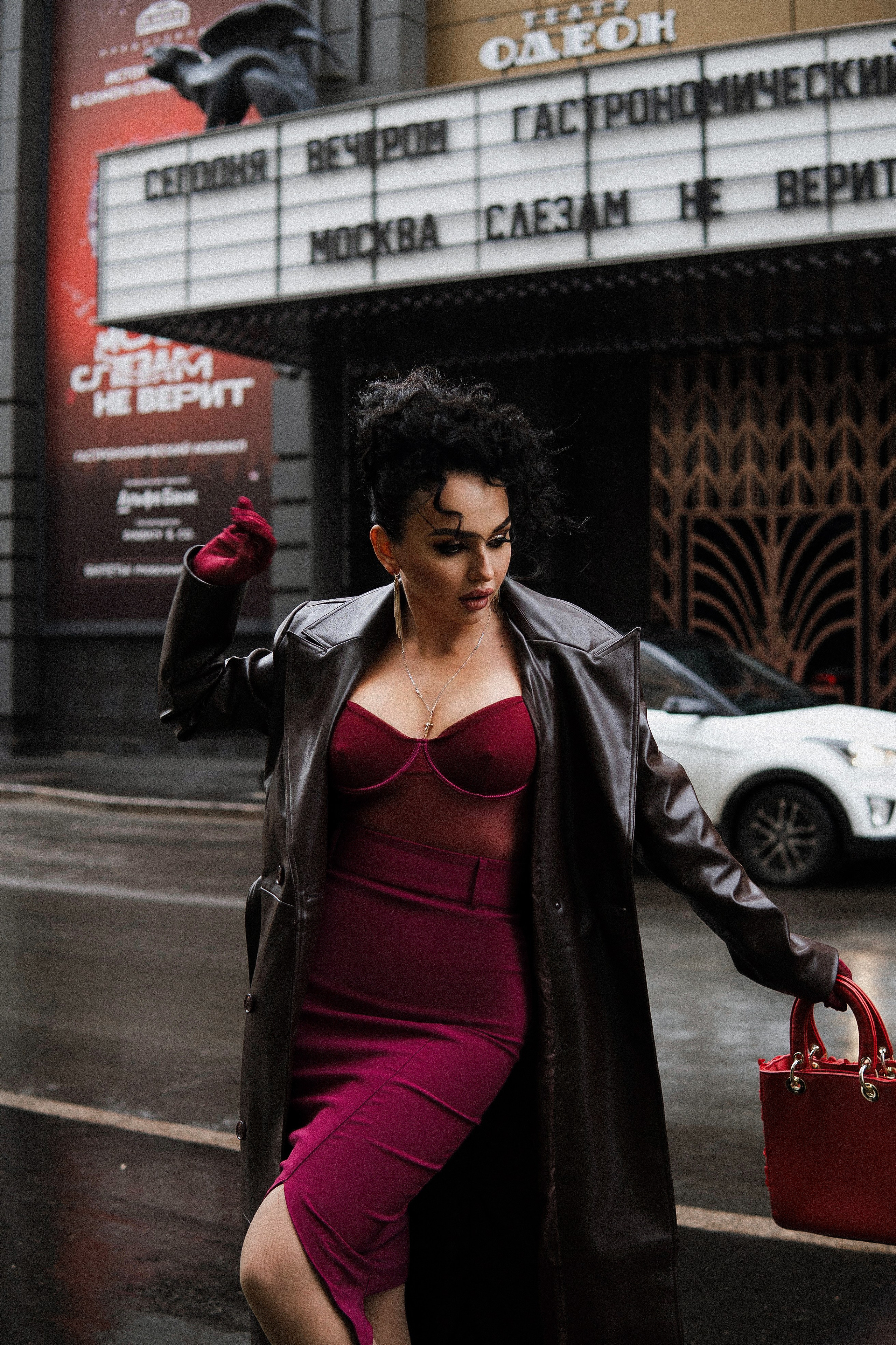 Ретро съемка — модель Алена. Фотограф Москва и Видеограф Москва