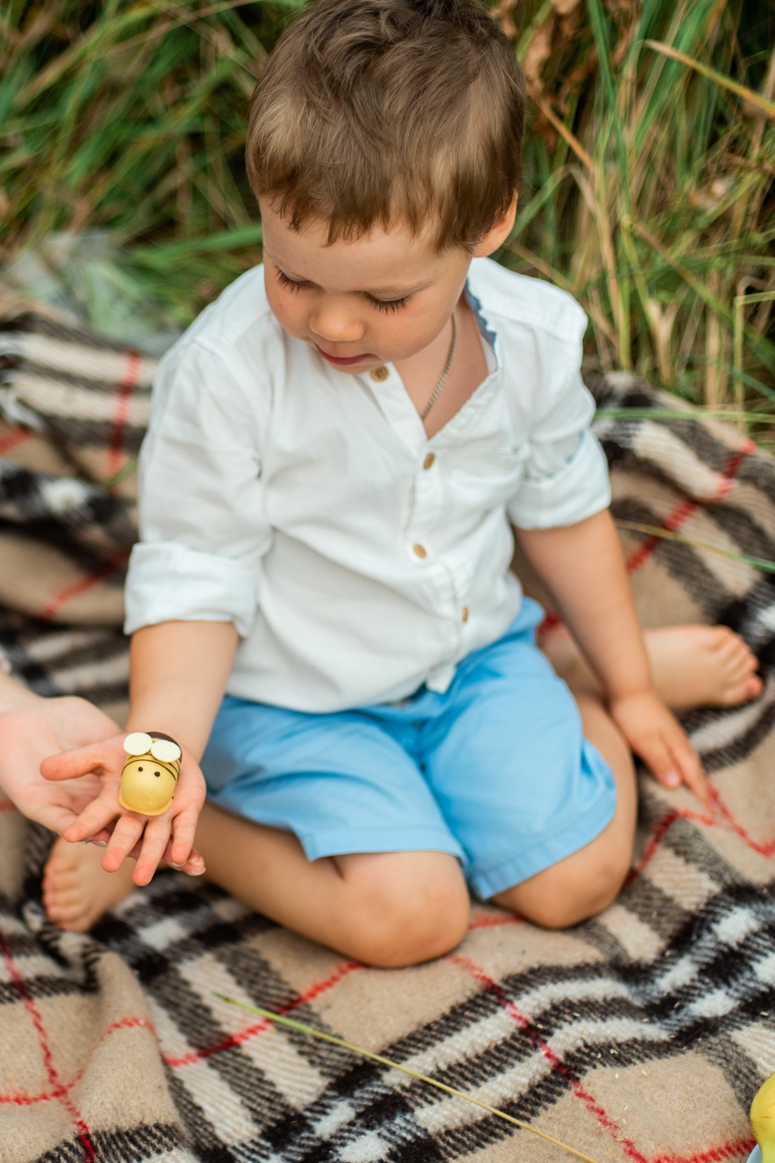 В поле. Фотограф Юлия Попова