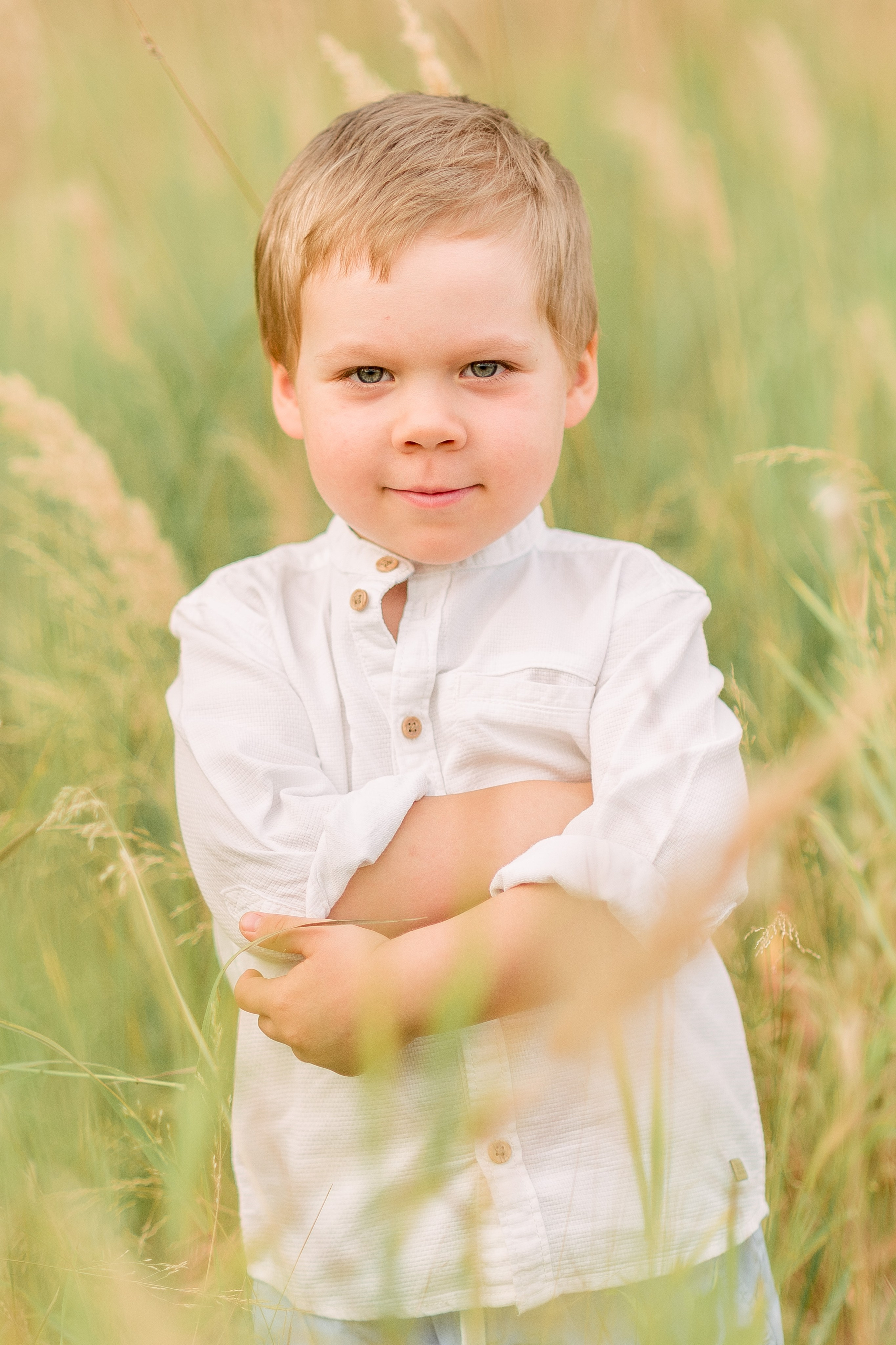 В поле. Фотограф Юлия Попова