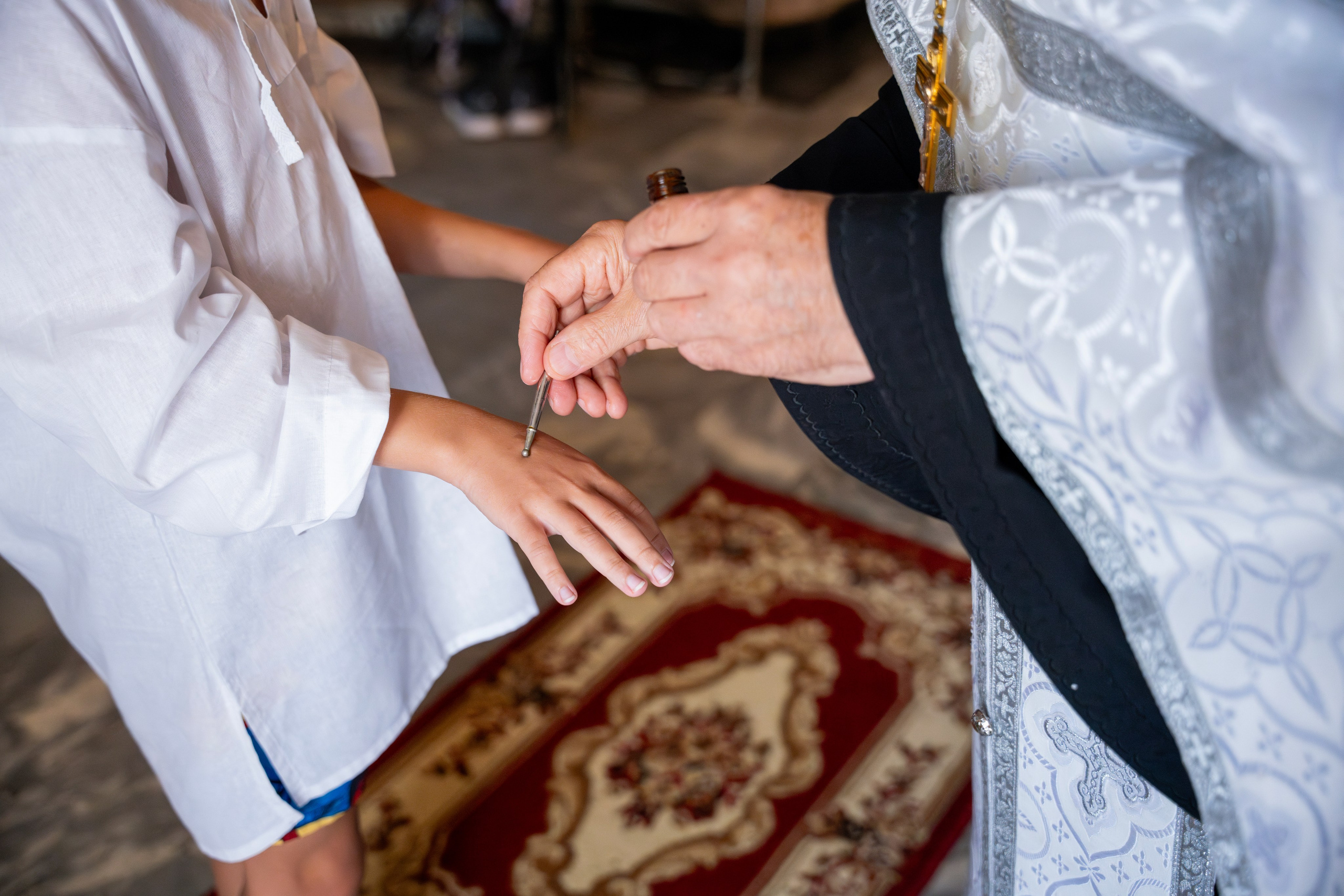 Крещение Даниила. Фотограф Юлия Попова