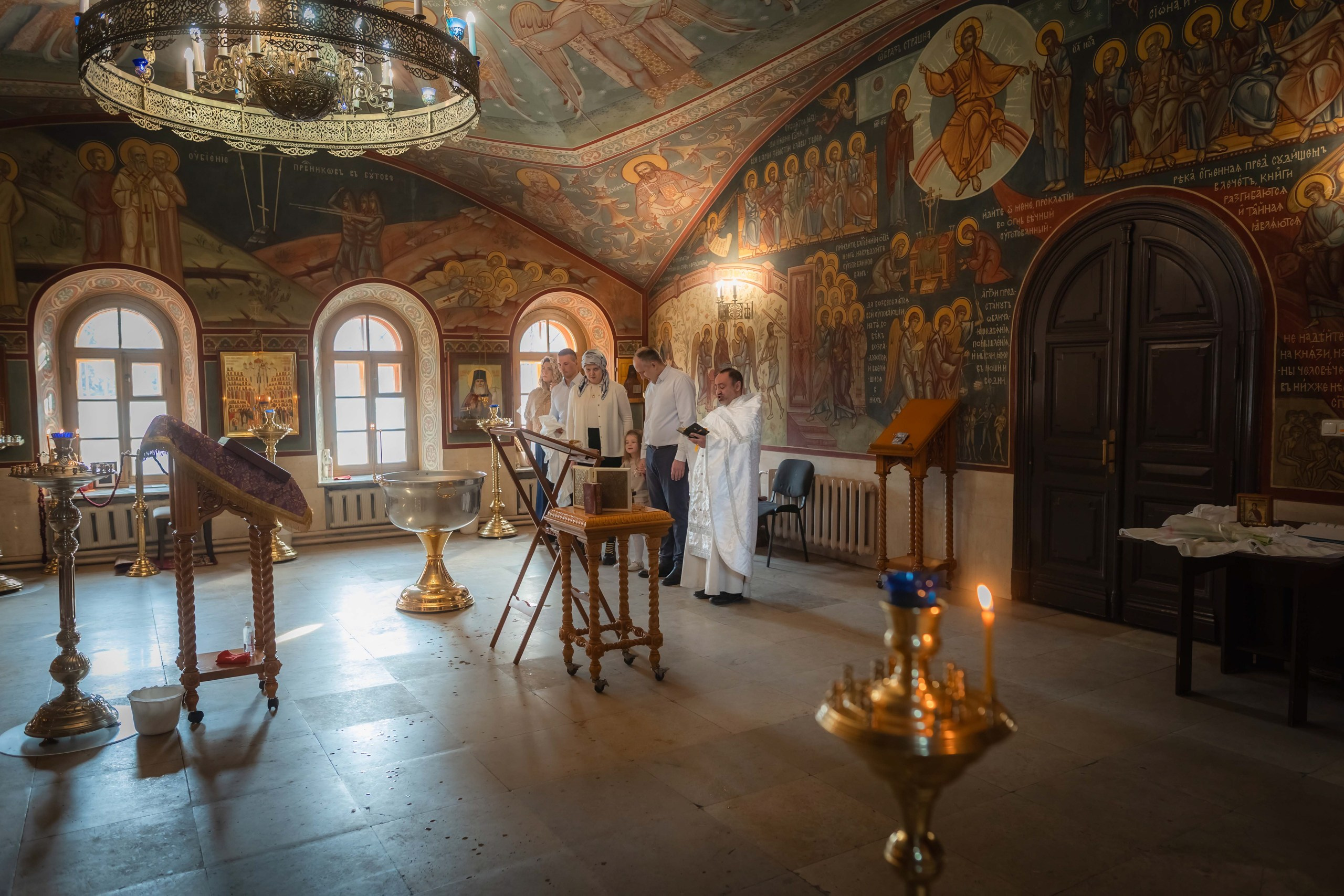 Таинство крещения венчания