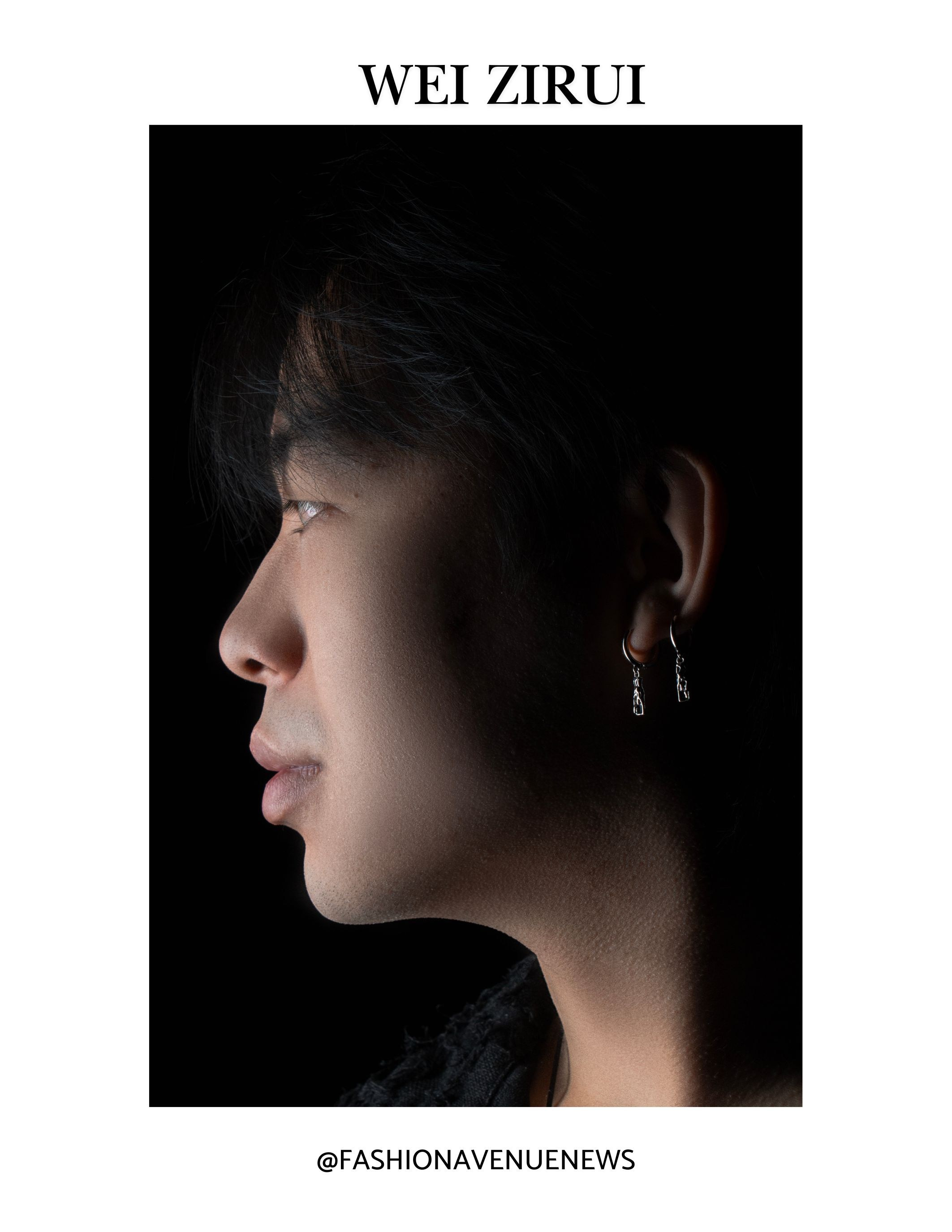 FIFI BY FASHION AVENUE NEWS — WEI ZIRUI — APRIL 2025. Мужской портретный фотограф и художник — A.S