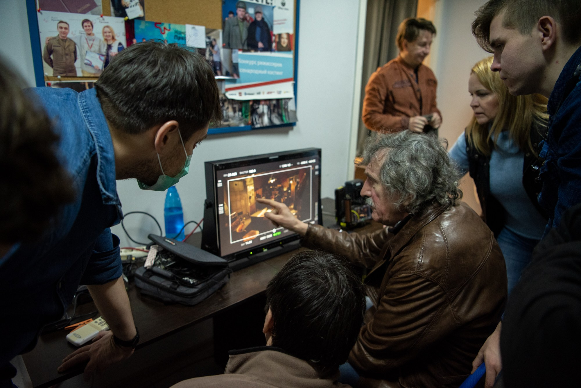 Съемка фильма в Киношколе «Лестница». Фотограф в Москве Виктория Назаренко