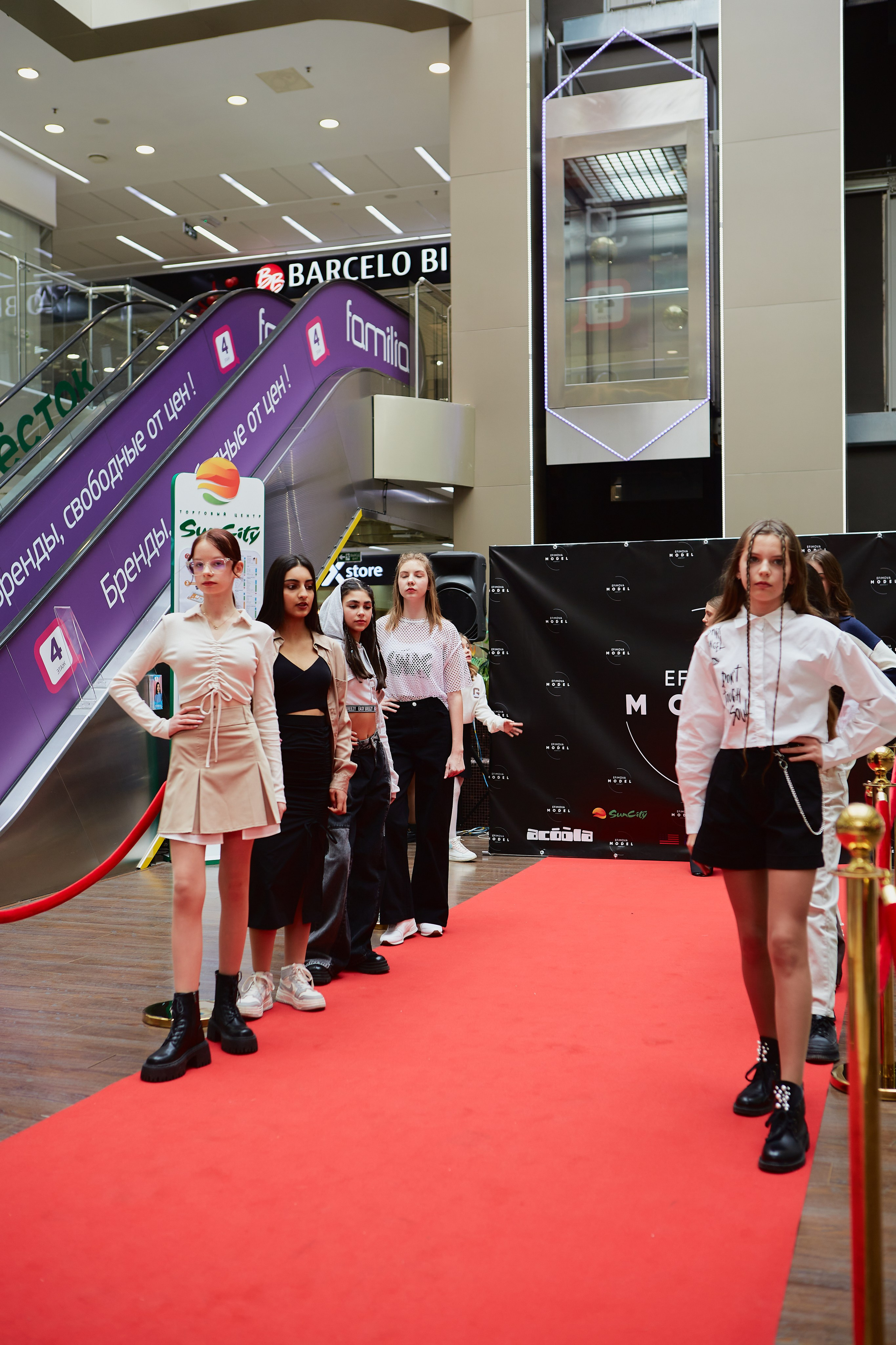 FASHION SHOW ТЦ Sun City. Efimova Model Agency