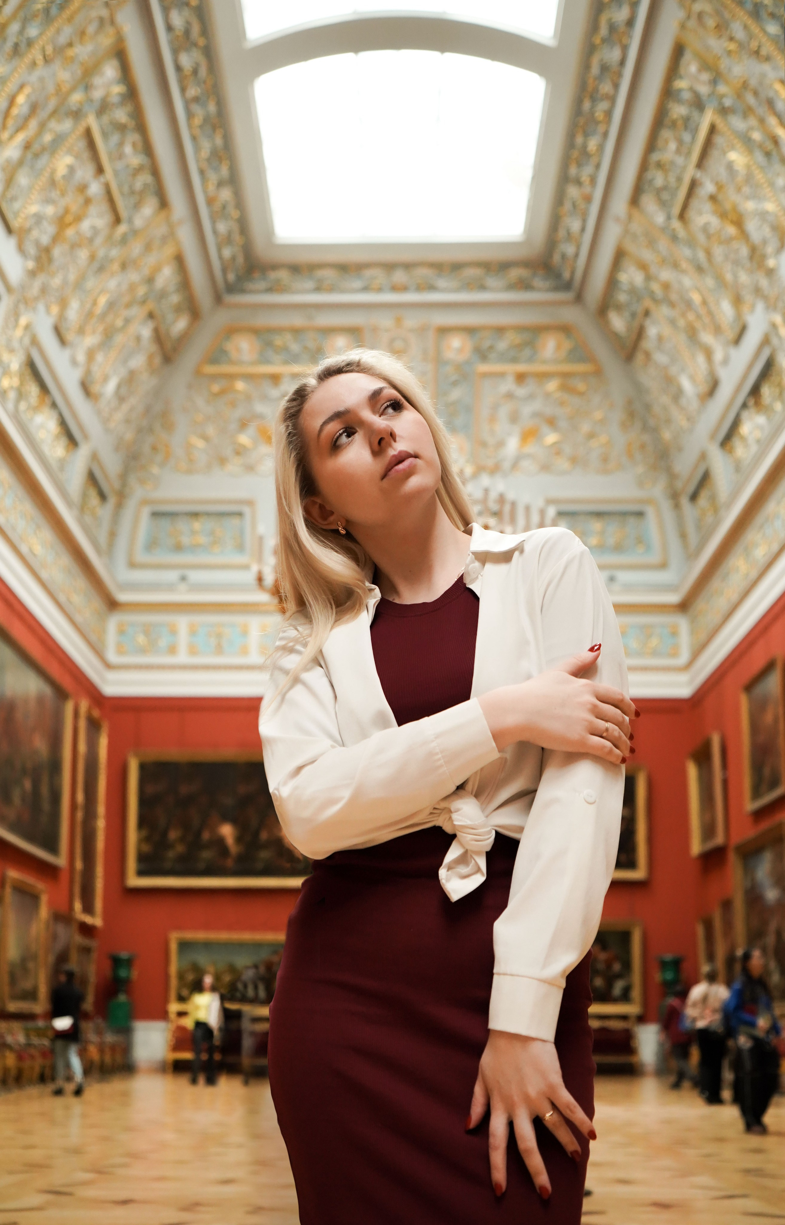 Портретная фотосессия в Эрмитаже Санкт-Петербурга для Полины. Светлана Гопанюк. Портретный фотограф. Санкт-Петербург. СПб