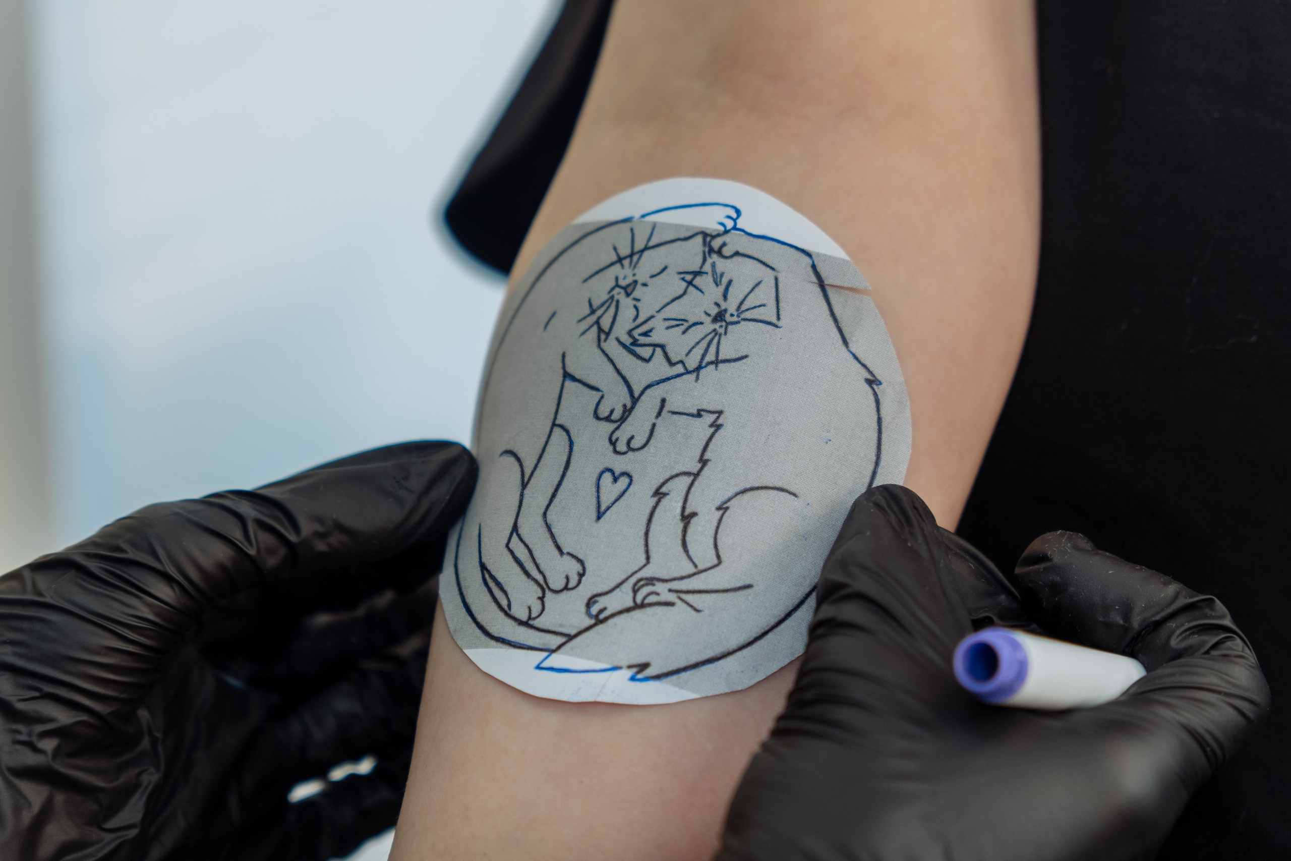 Ирина — тату мастер. Фотограф Молчанов Александр