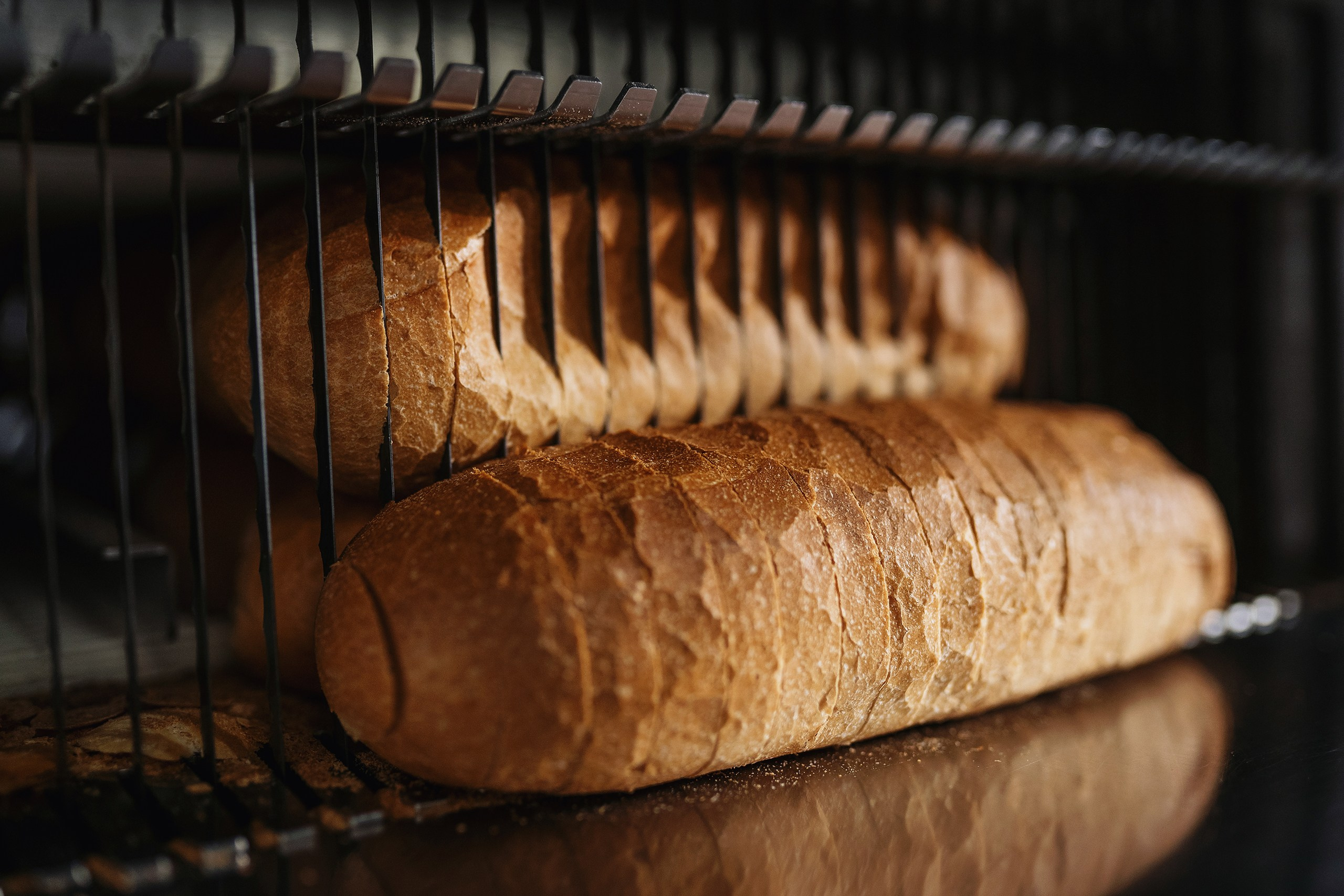 нарезка хлеба фото, контент фото для производства