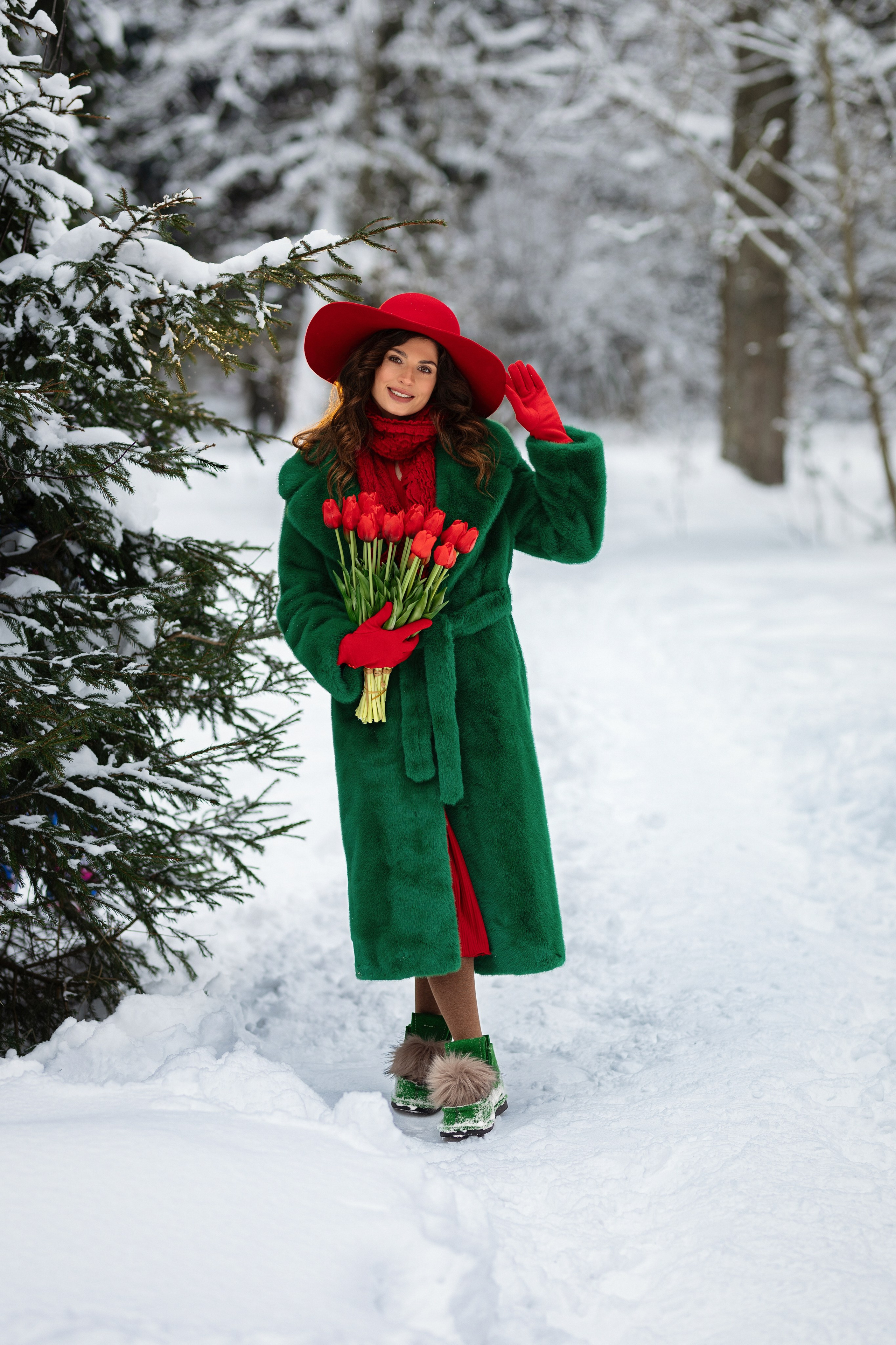 Фотосессия для девушки на день влюбленных. Трубинова Екатерина | Семейный фотограф | Москва