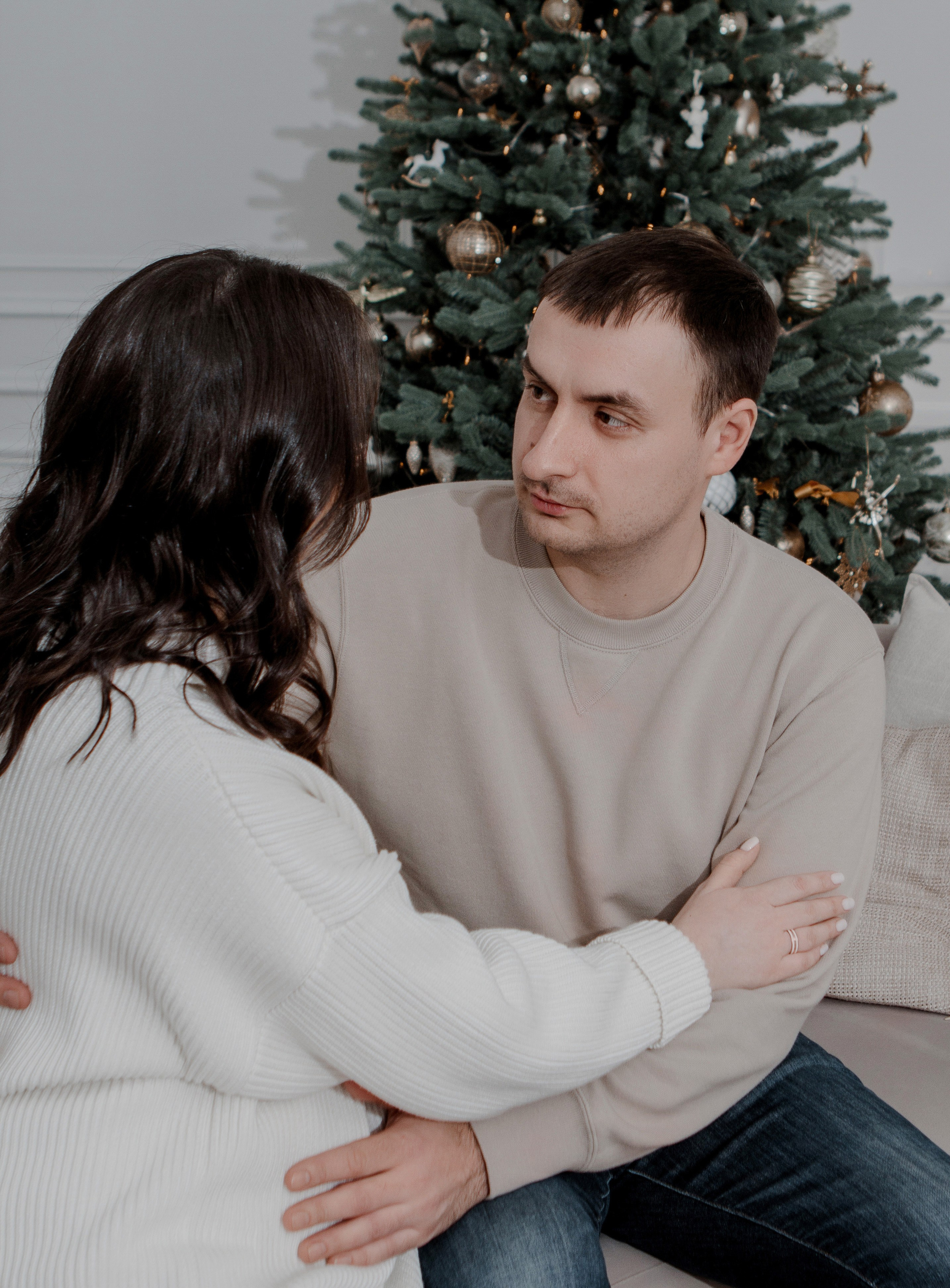Новогодняя семейная фотосессия. Свадебный и семейный фотограф Ибрагимова Мария из Екатеринбурга