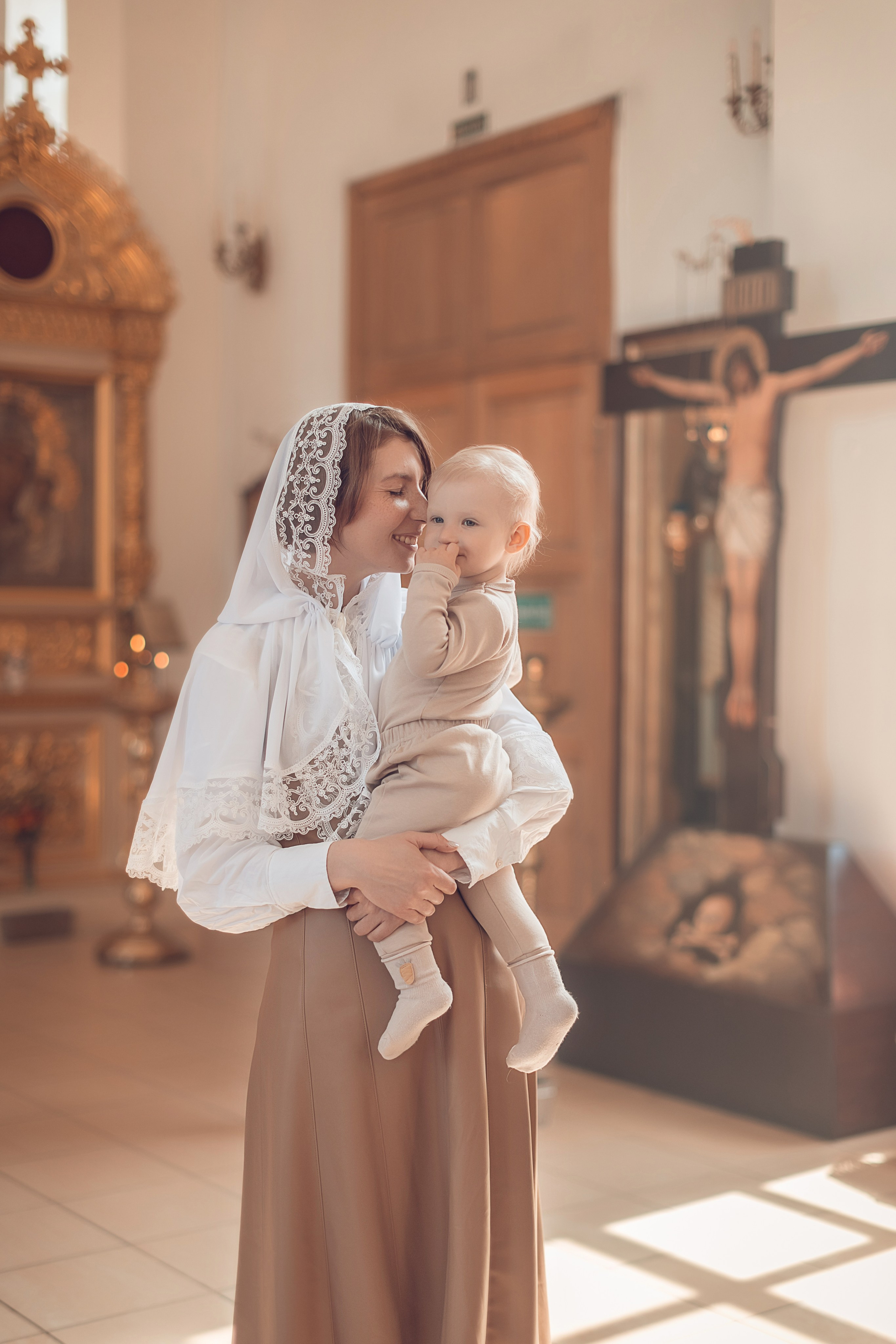 Таинство Крещение Фёдора в Казанском храме. Главная