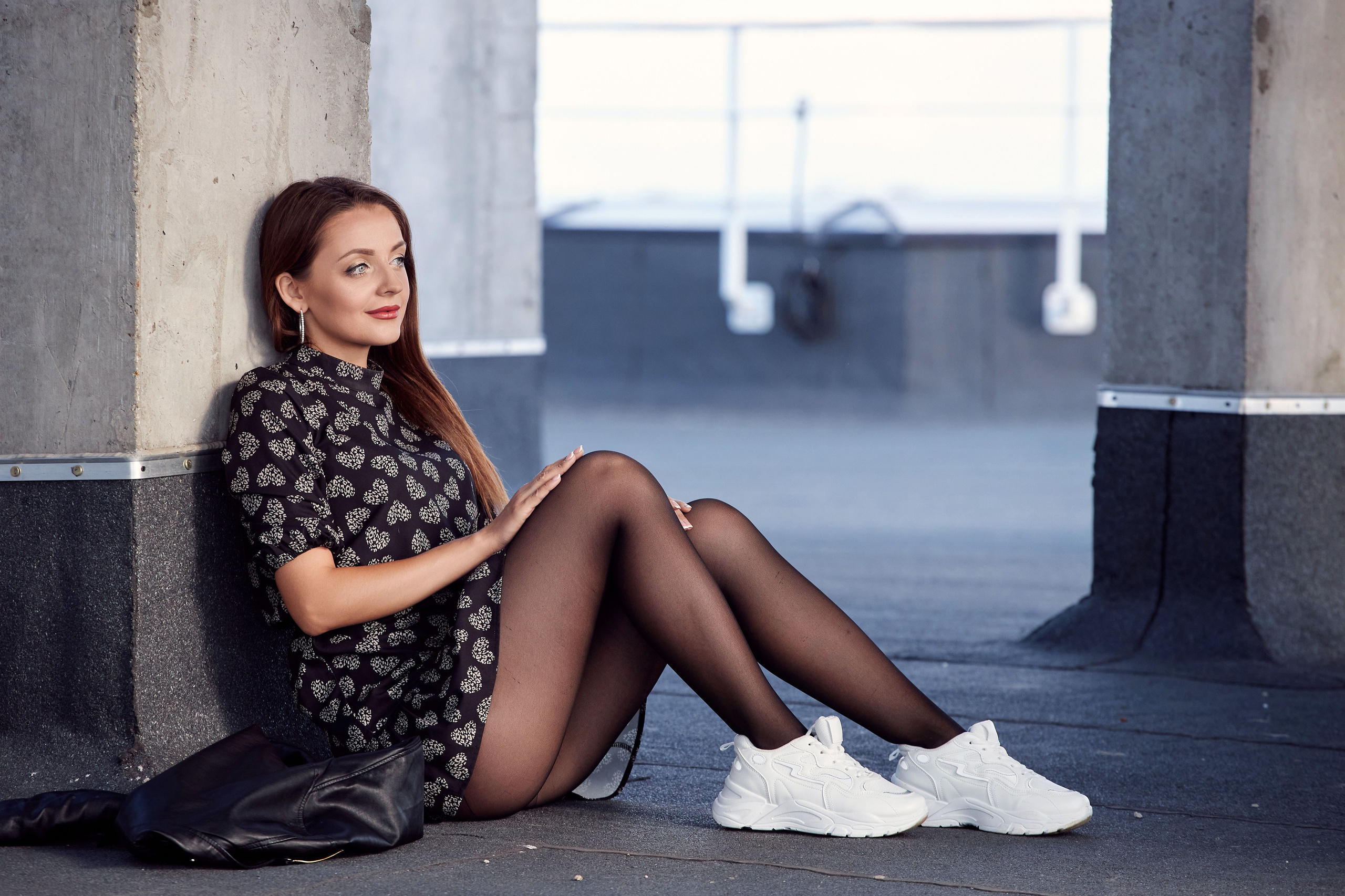 На крыше. Фотограф Алексей Яковлев