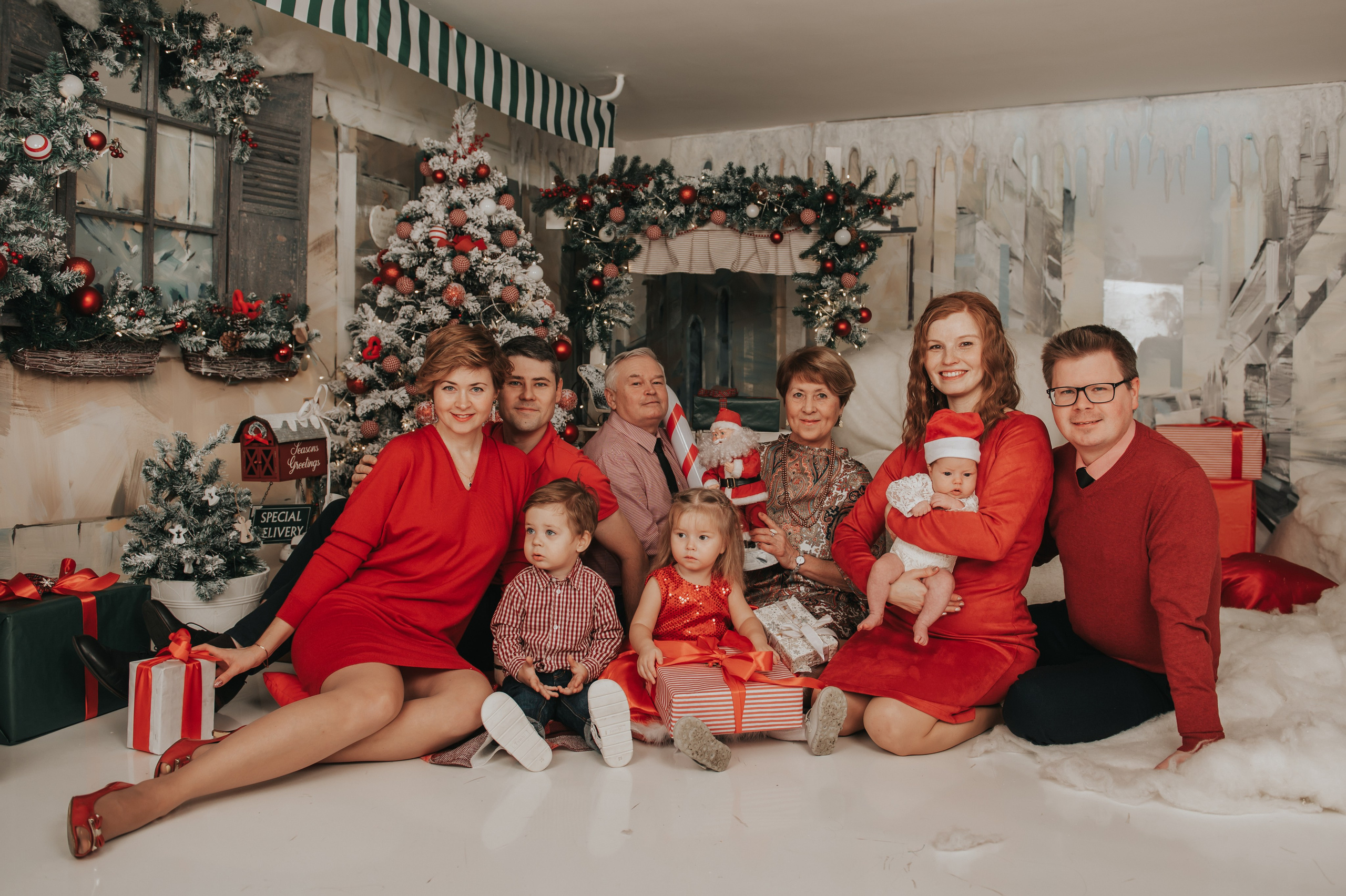 Однажды на Рождество. Студия Спб. Свадебный и семейный фотограф София Невская