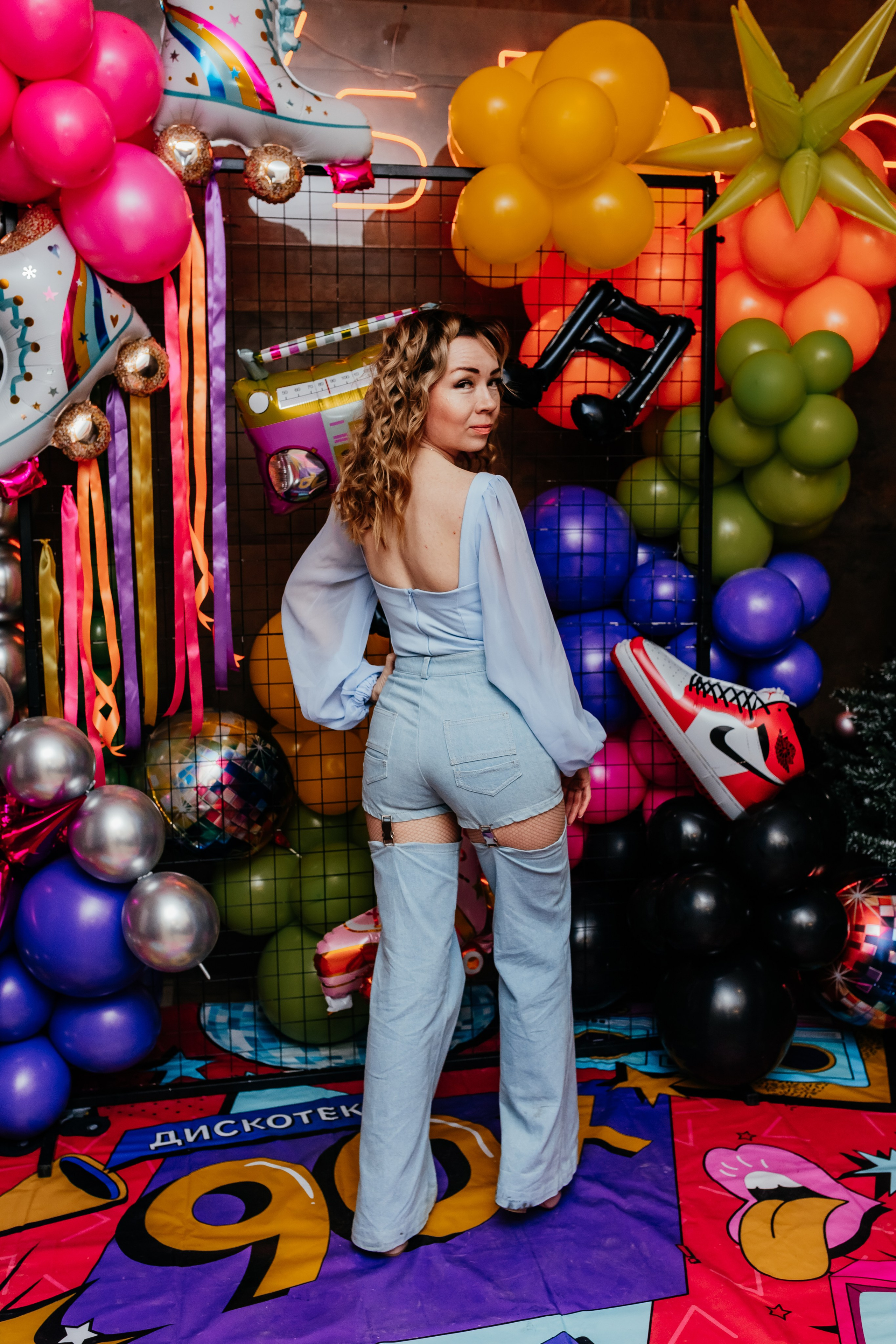 Корпоратив 90е. Семейный и домашний фотограф в Москве и МО Королева Валерия