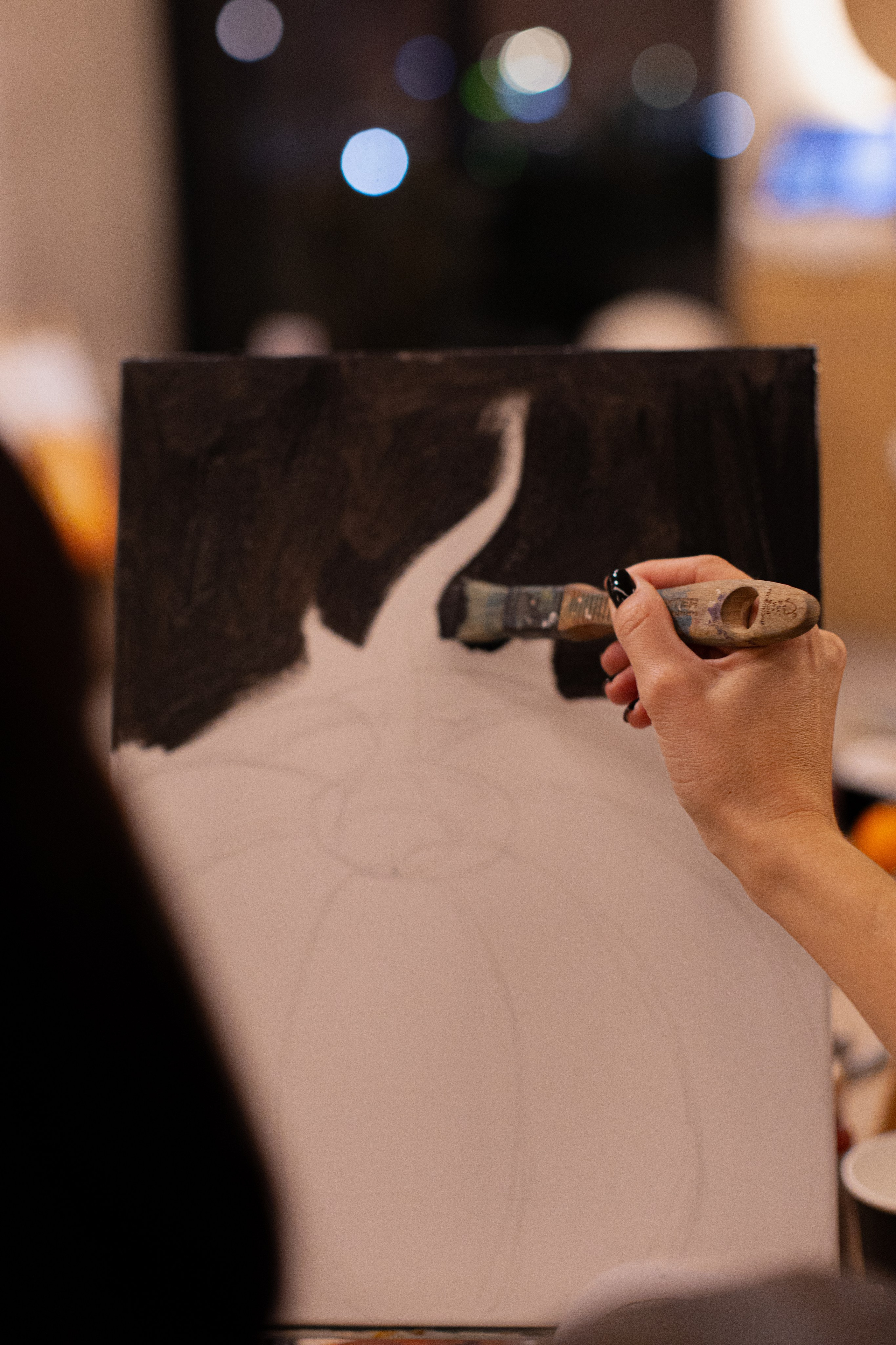 МК Тыква в кафе Здрасте. Анастасия Ракчеева Художник